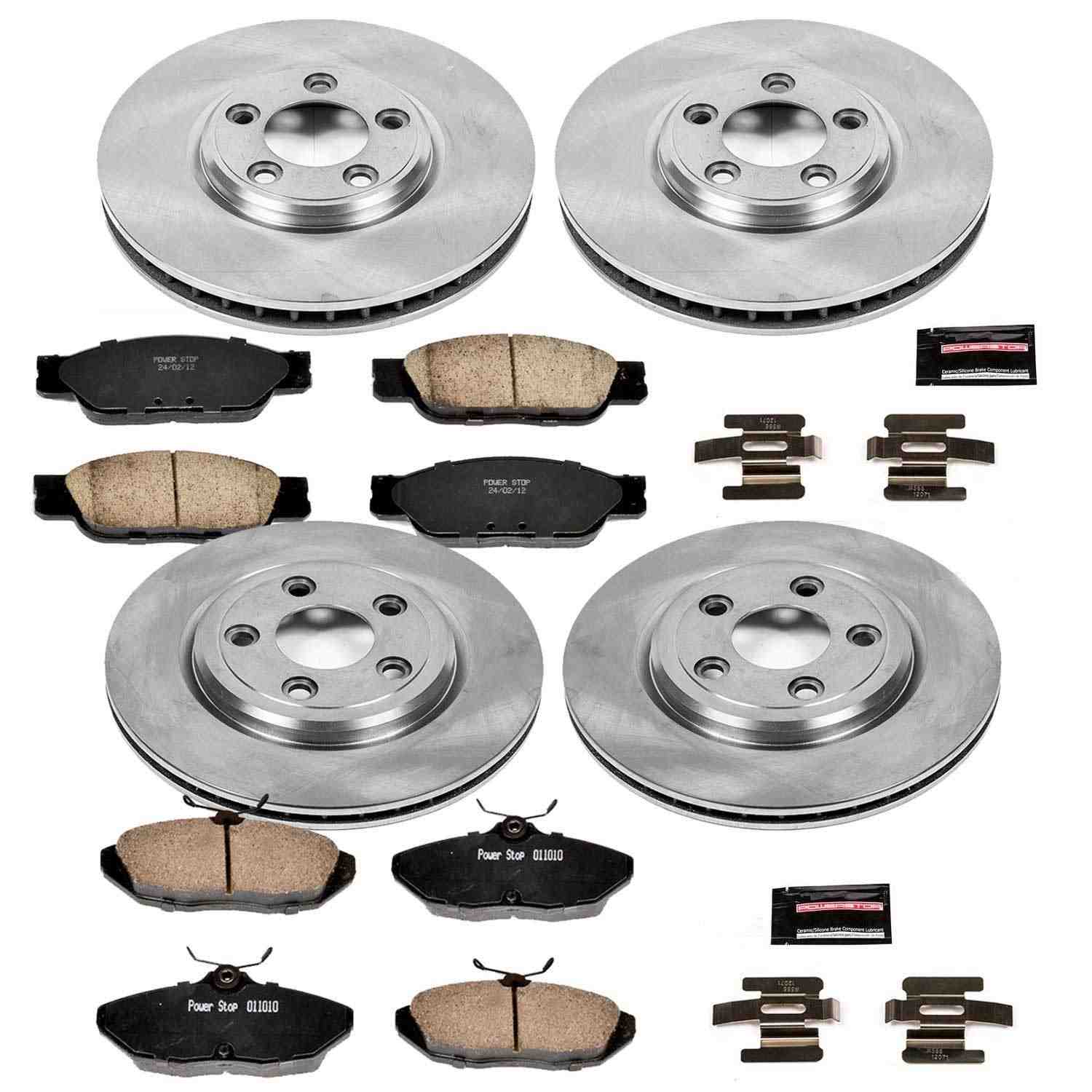 Power Stop 02-05 Ford Thunderbird Front & Rear Autospecialty Brake Kit