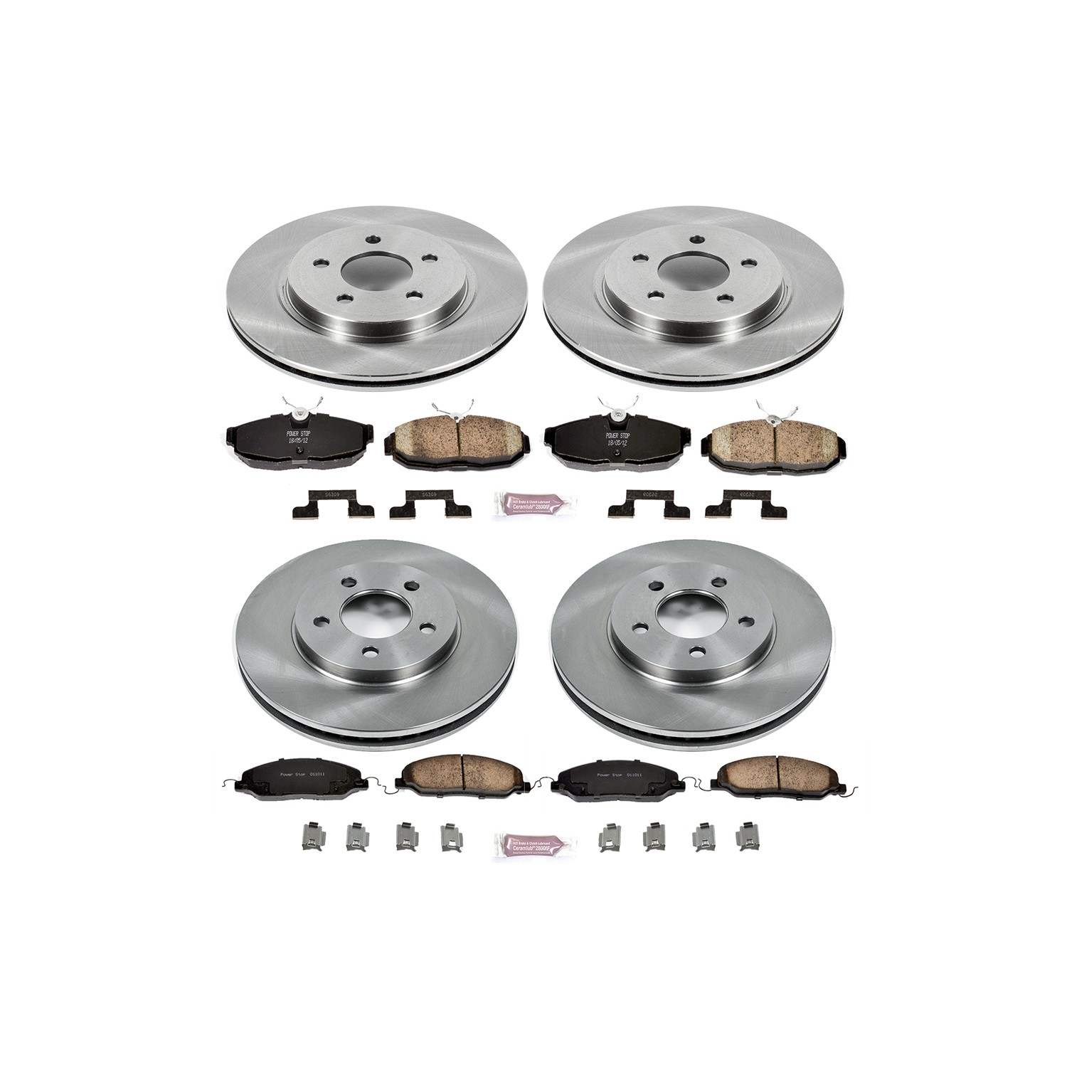 Power Stop 05-10 Ford Mustang Front & Rear Autospecialty Brake Kit