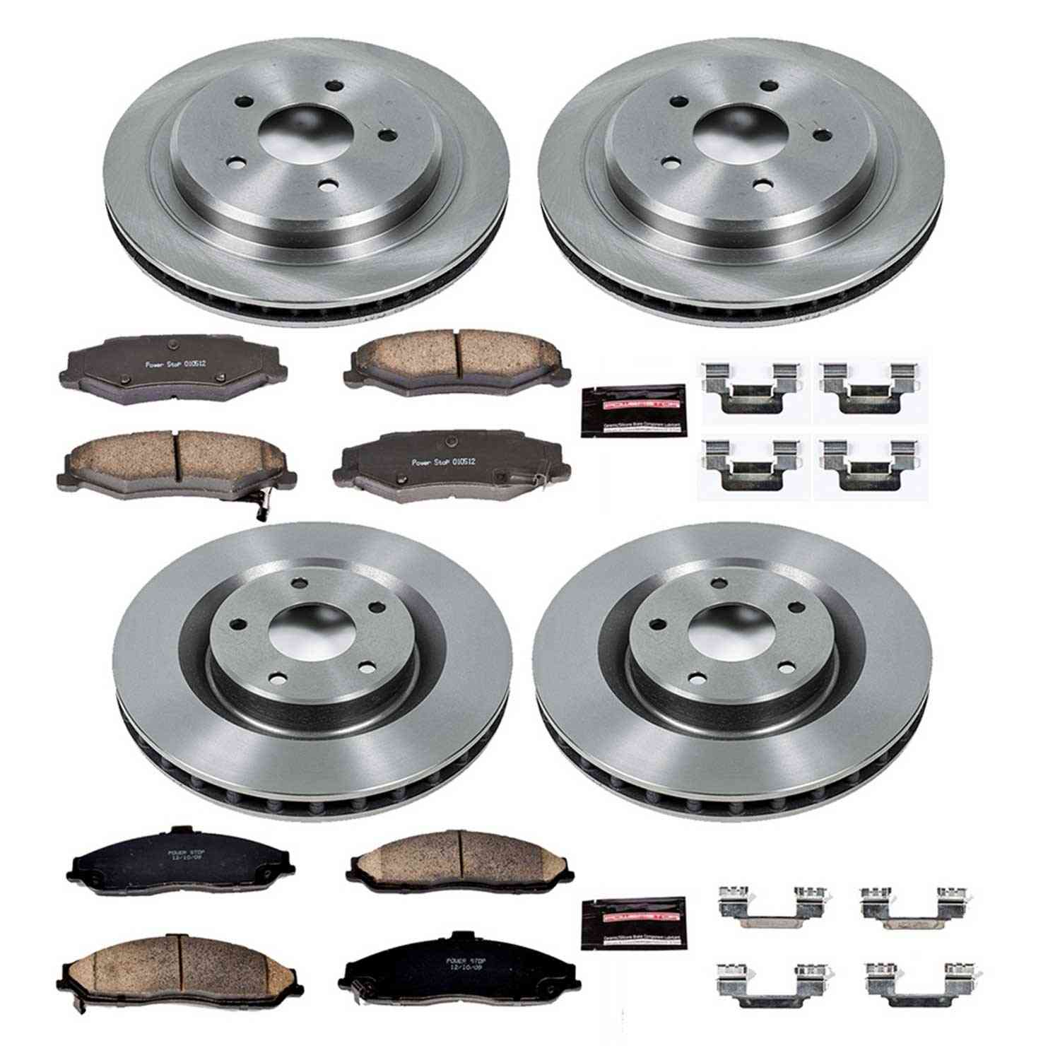 Power Stop 05-07 Cadillac XLR Front & Rear Autospecialty Brake Kit