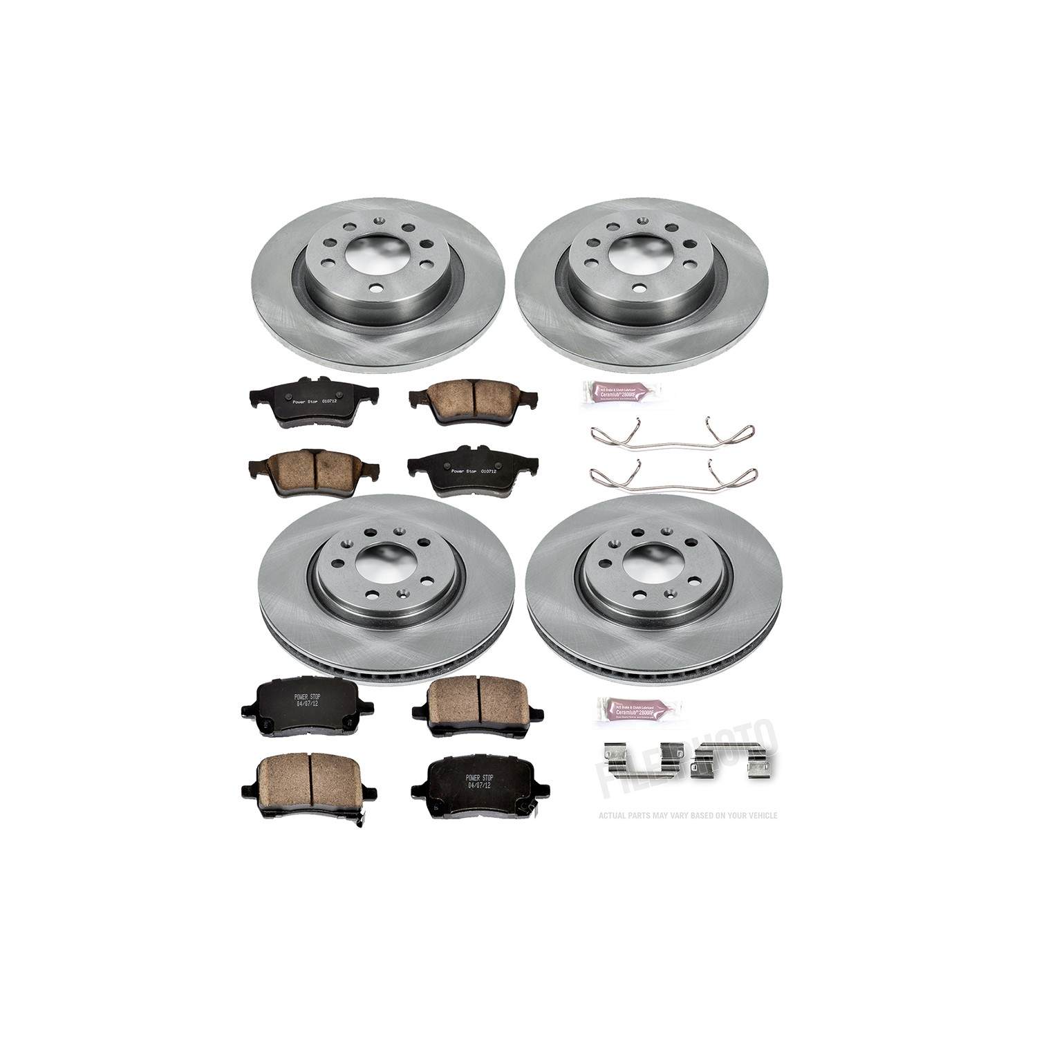 Power Stop 06-09 Pontiac Solstice Front & Rear Autospecialty Brake Kit