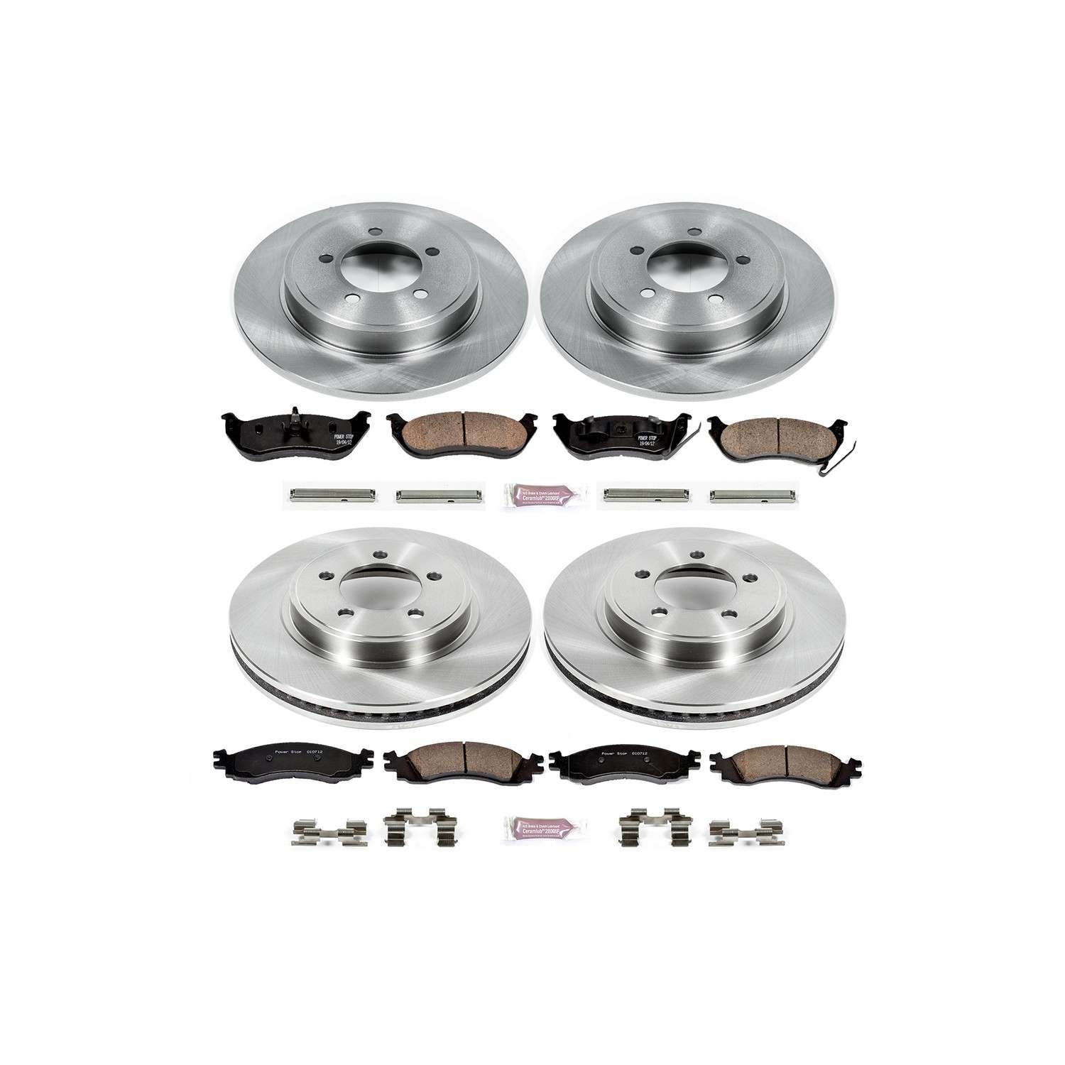 Power Stop 06-10 Ford Explorer Front & Rear Autospecialty Brake Kit