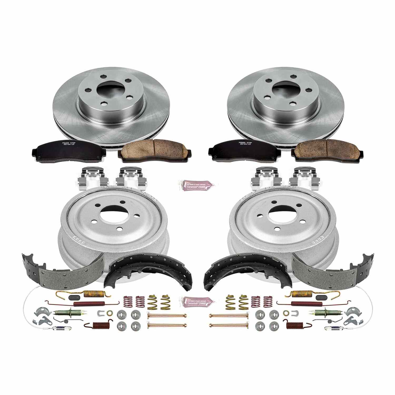 Power Stop 03-09 Ford Ranger 4WD Front & Rear Autospecialty Brake Kit