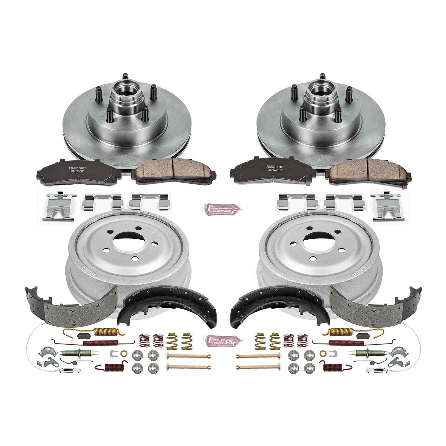 Power Stop 98-02 Ford Ranger RWD Front & Rear Autospecialty Brake Kit