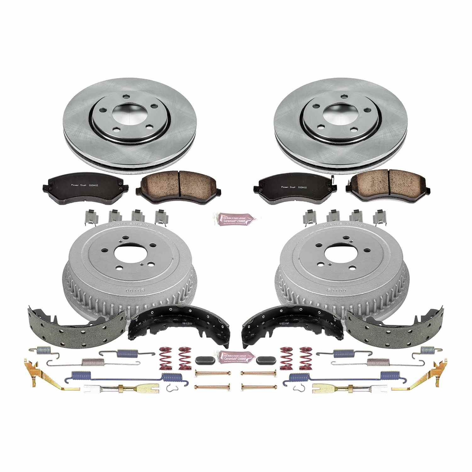 Power Stop 01-03 Chrysler Voyager Front & Rear Autospecialty Brake Kit