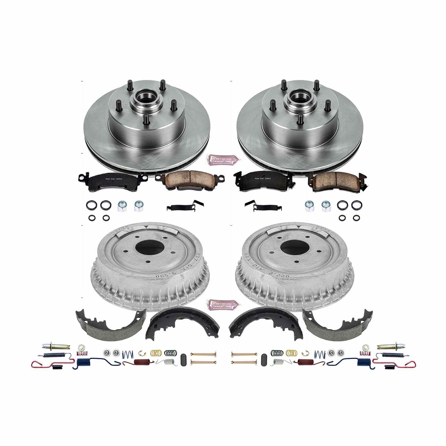 Power Stop 73-74 Buick Apollo Front & Rear Autospecialty Brake Kit