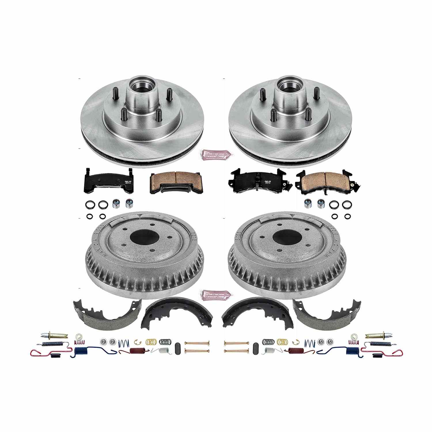 Power Stop 87-88 Chevrolet LLV Front & Rear Autospecialty Brake Kit