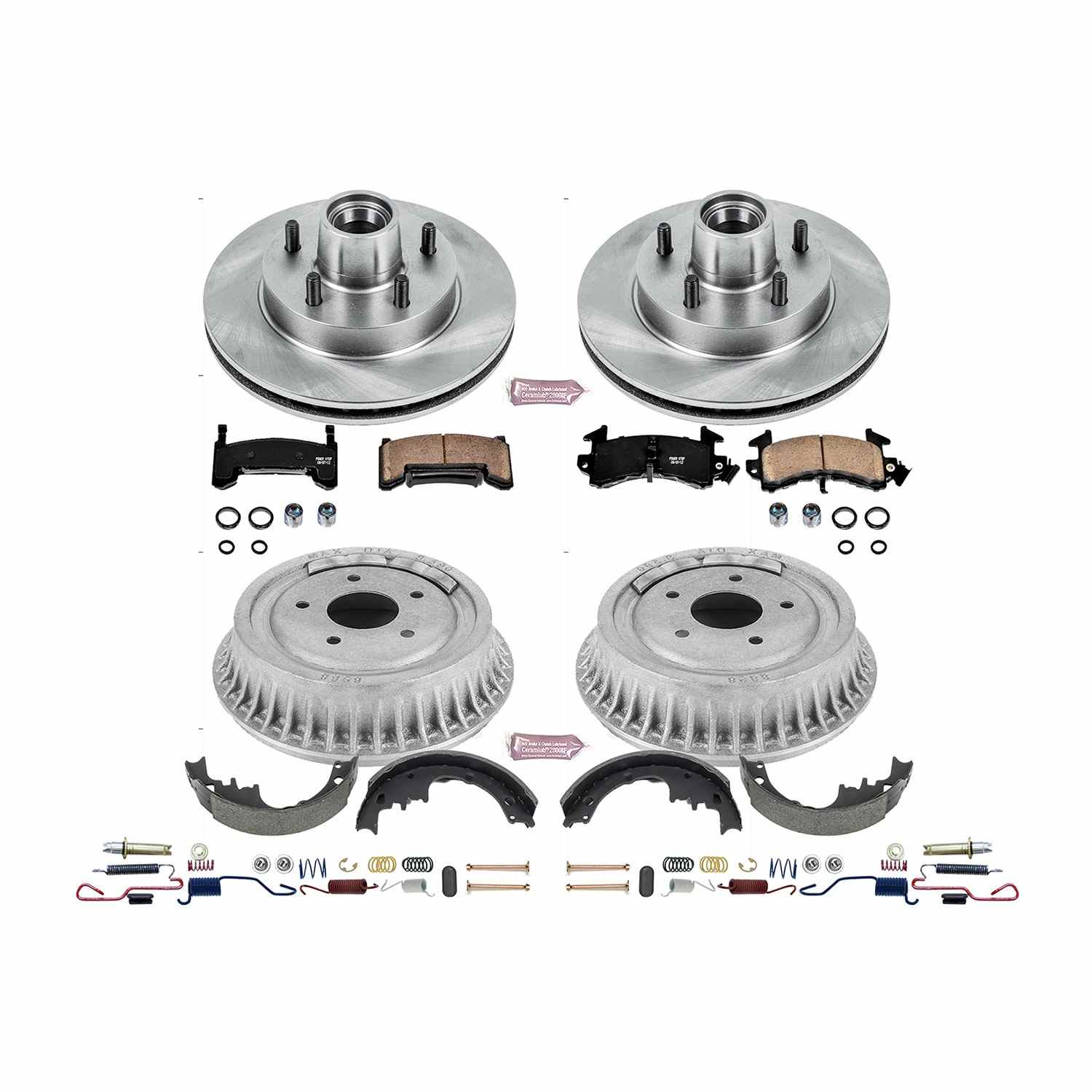 Power Stop 87-91 Chevrolet LLV Front & Rear Autospecialty Brake Kit