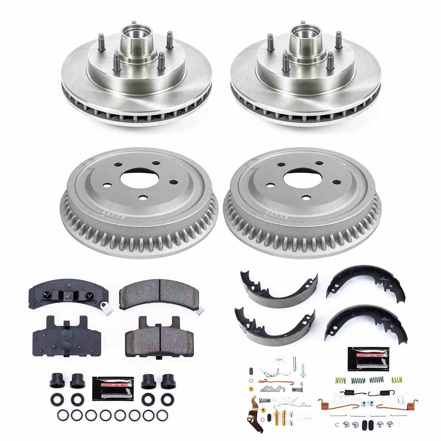 Power Stop 94-99 Dodge Ram 1500 Front & Rear Autospecialty Brake Kit