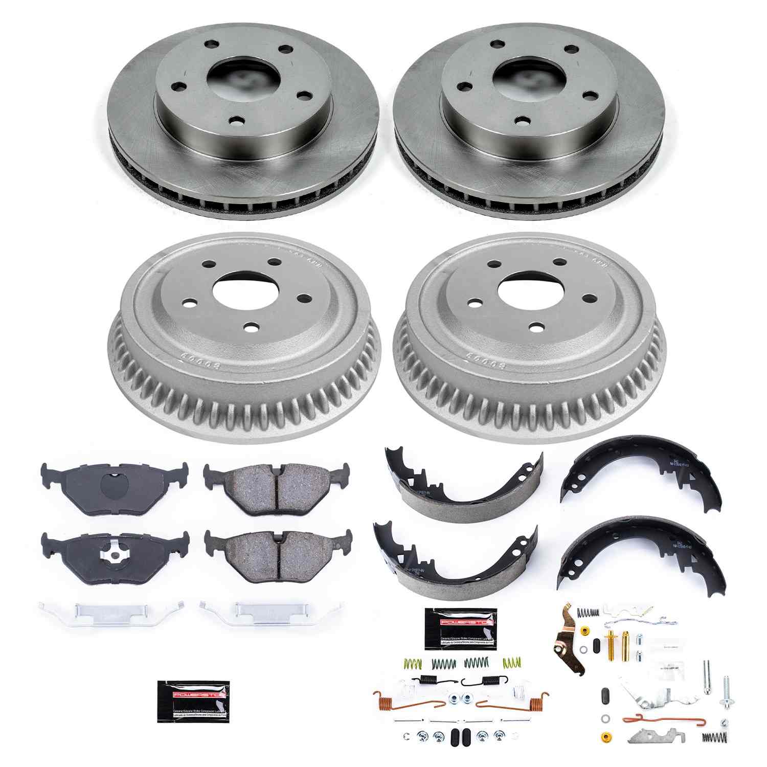 Power Stop 94-99 Dodge Ram 1500 Front & Rear Autospecialty Brake Kit