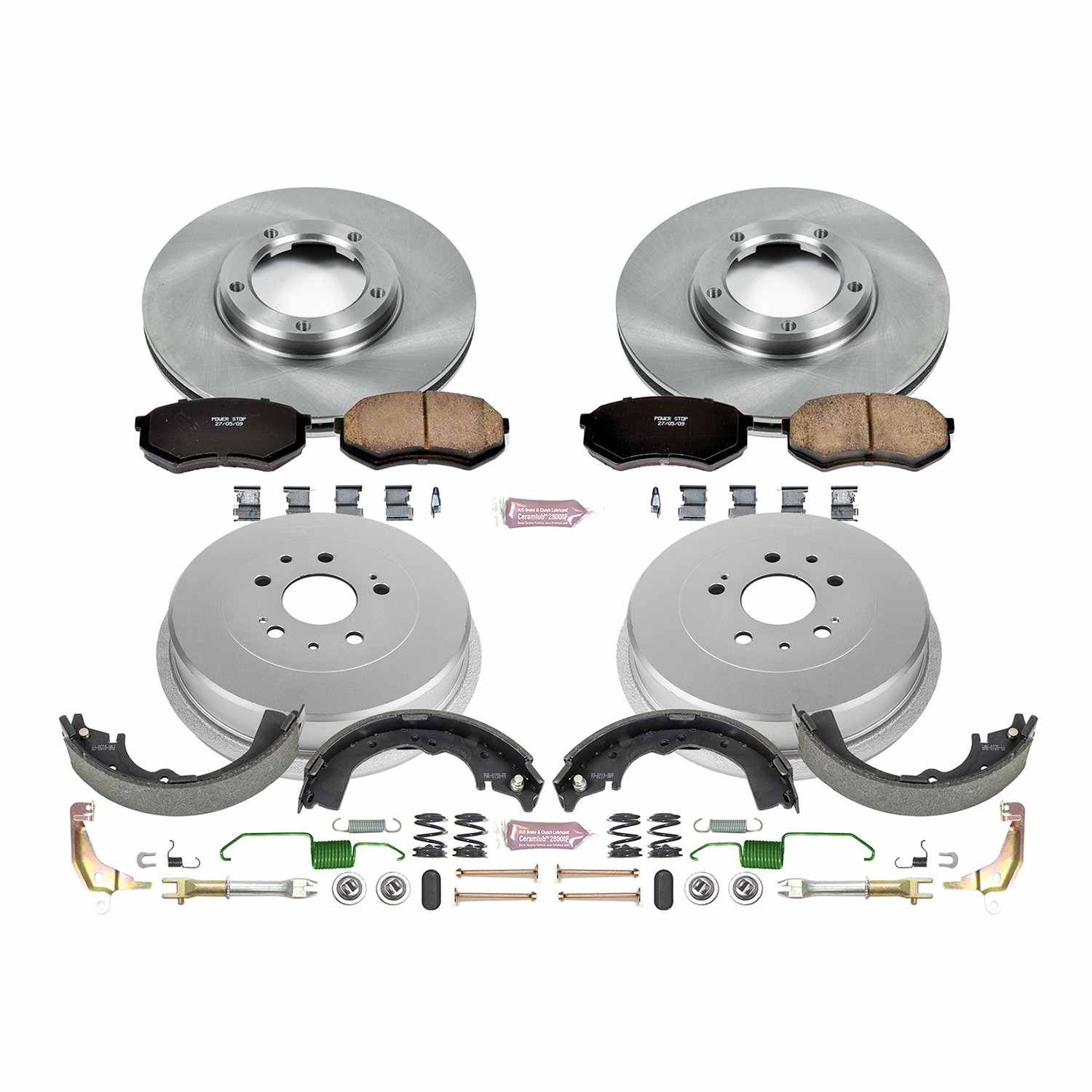 Power Stop 95-04 Toyota Tacoma 2WD Front & Rear Autospecialty Brake Kit