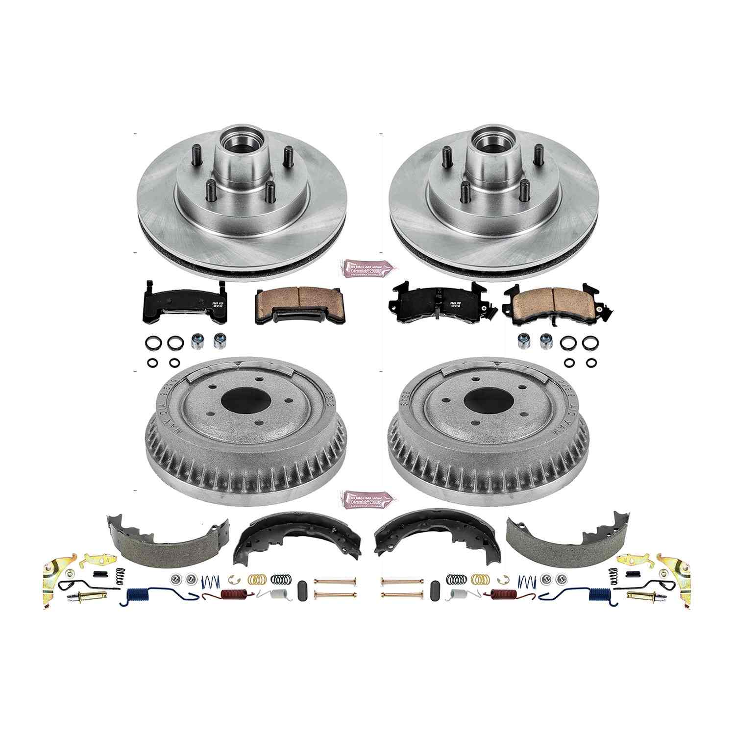 Power Stop 82-83 Buick Regal Front & Rear Autospecialty Brake Kit