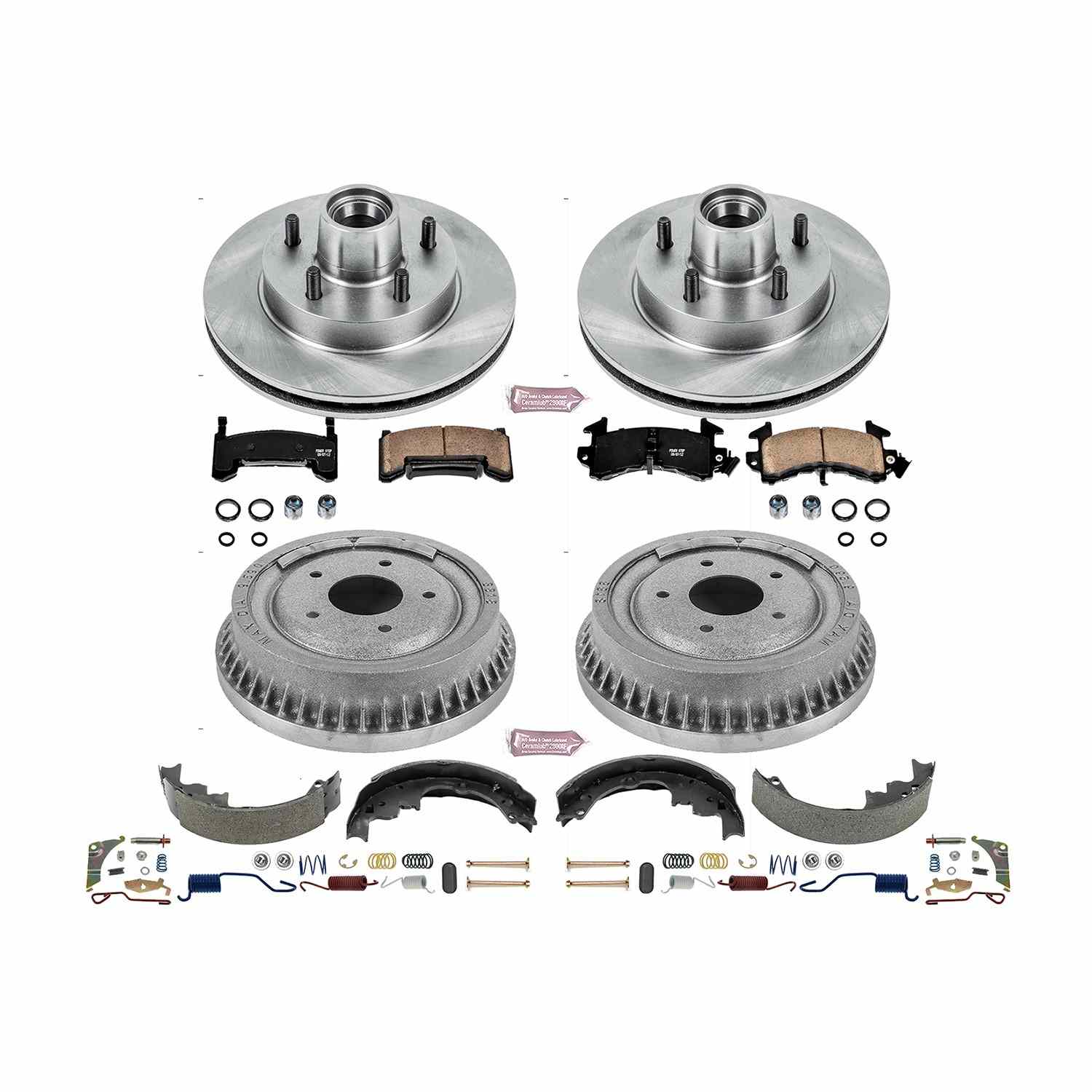 Power Stop 1984 Buick Regal Front & Rear Autospecialty Brake Kit