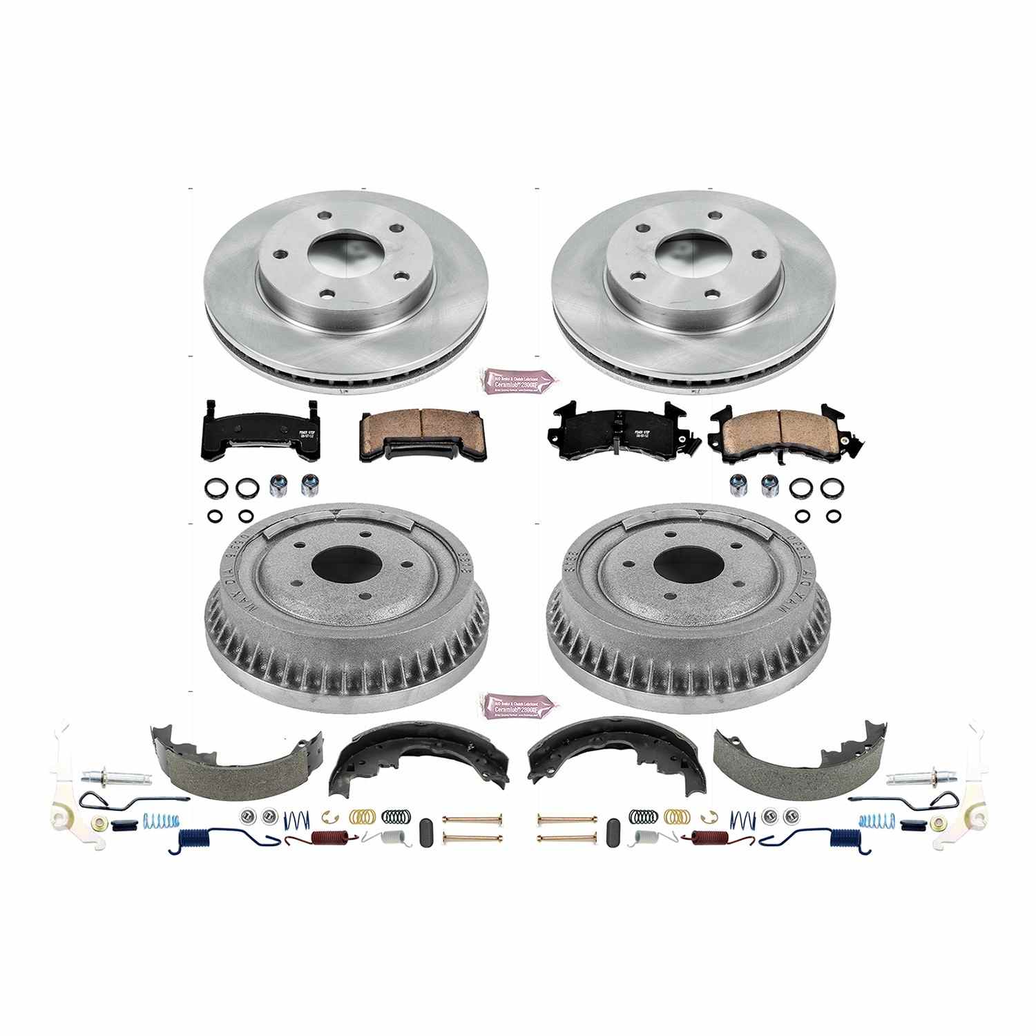 Power Stop 86-91 Chevrolet S10 Blazer Front & Rear Autospecialty Brake Kit
