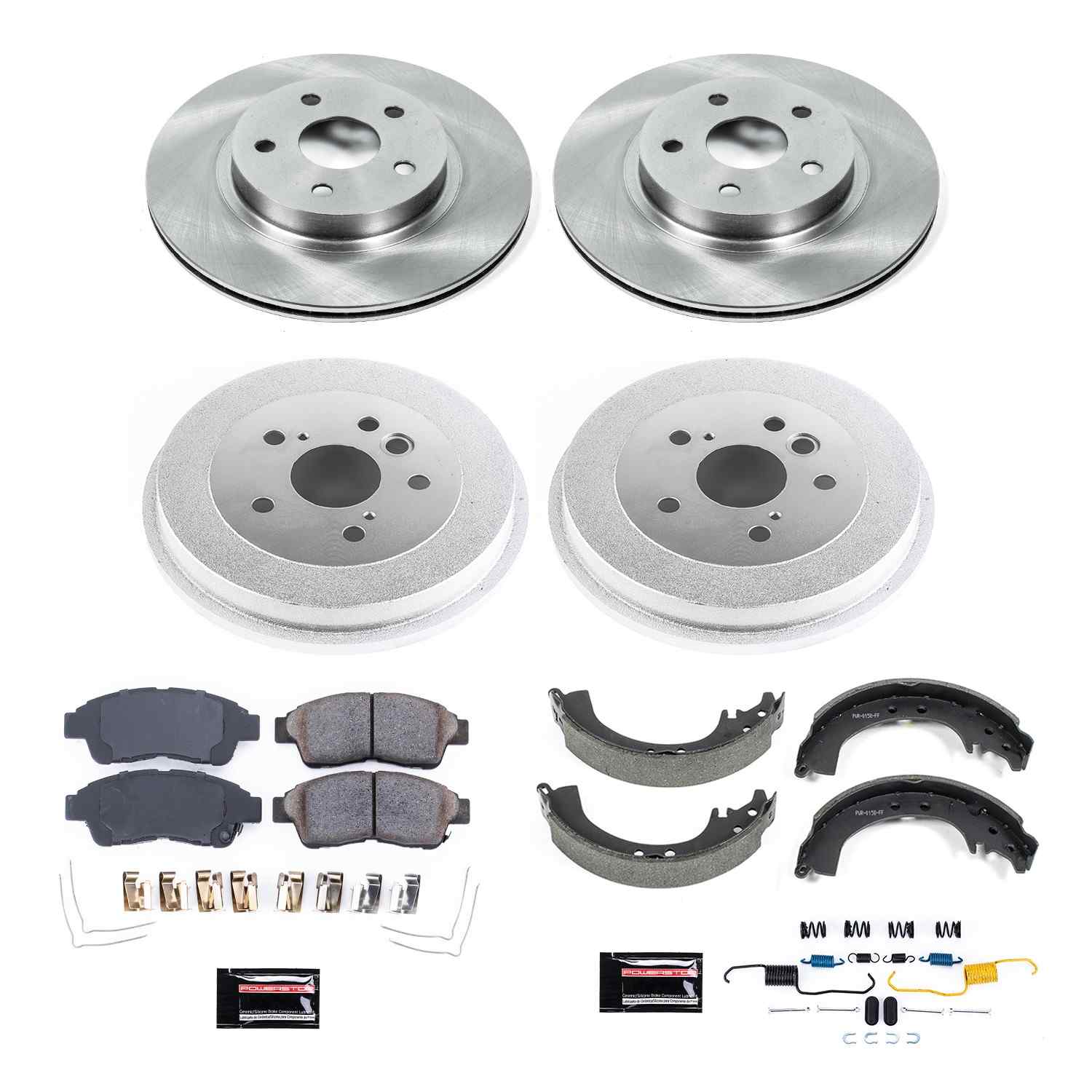 Power Stop 96-00 Toyota RAV4 Front & Rear Autospecialty Brake Kit