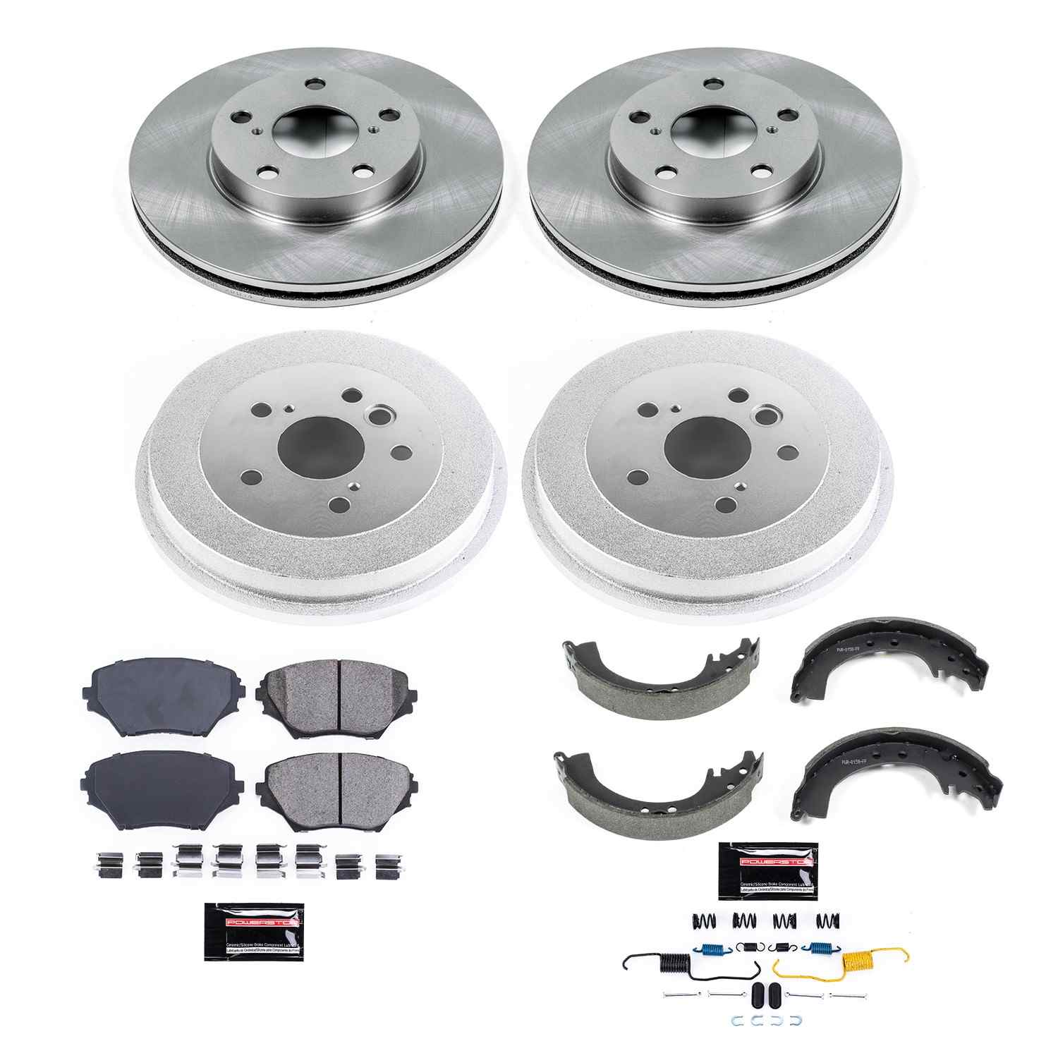 Power Stop 01-02 Toyota RAV4 Front & Rear Autospecialty Brake Kit