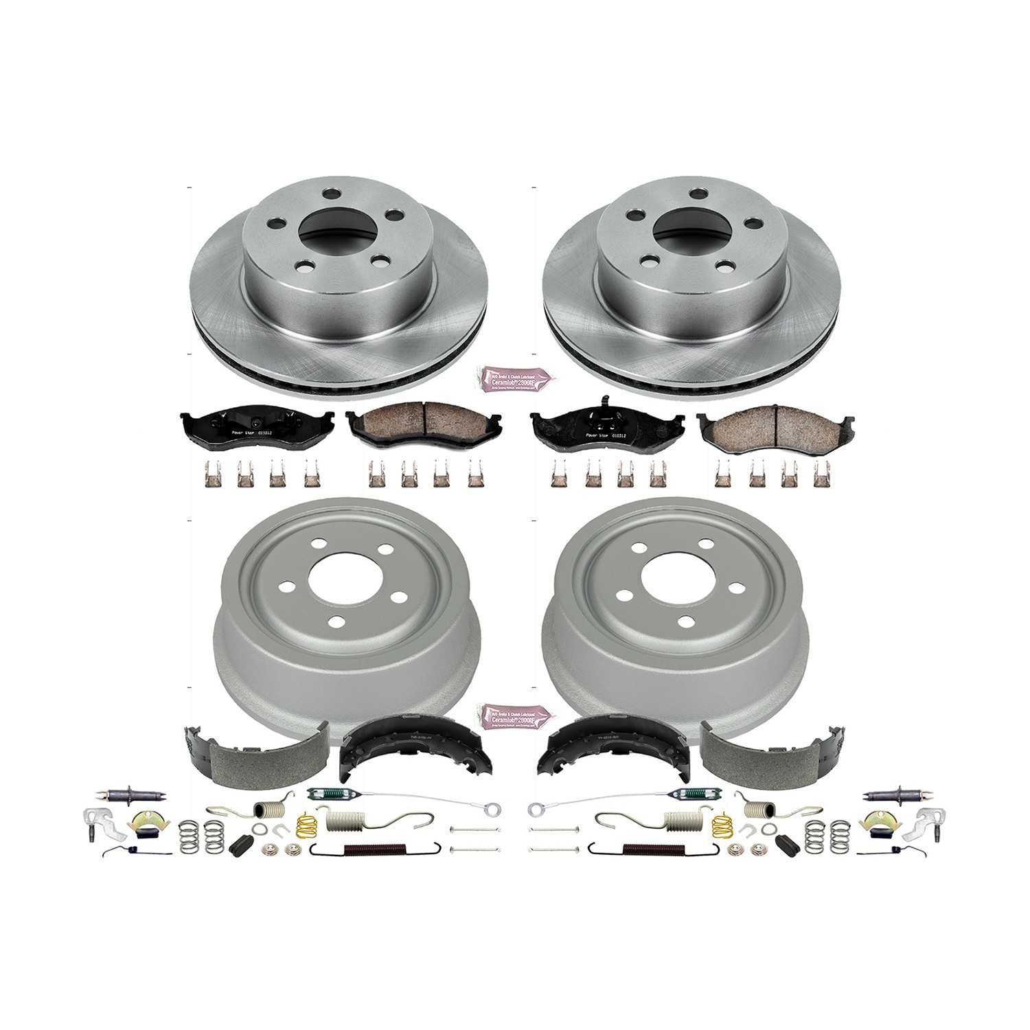 Power Stop 99-01 Jeep Cherokee Front & Rear Autospecialty Brake Kit