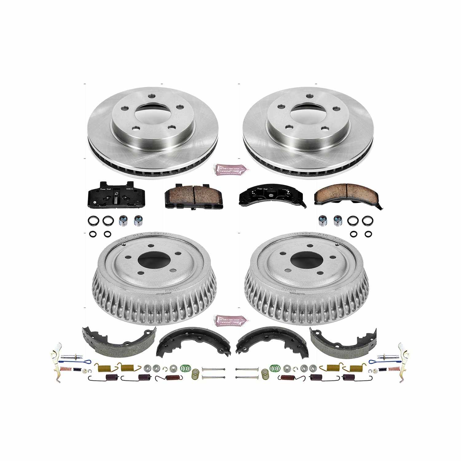 Power Stop 84-92 Buick Century Front & Rear Autospecialty Brake Kit