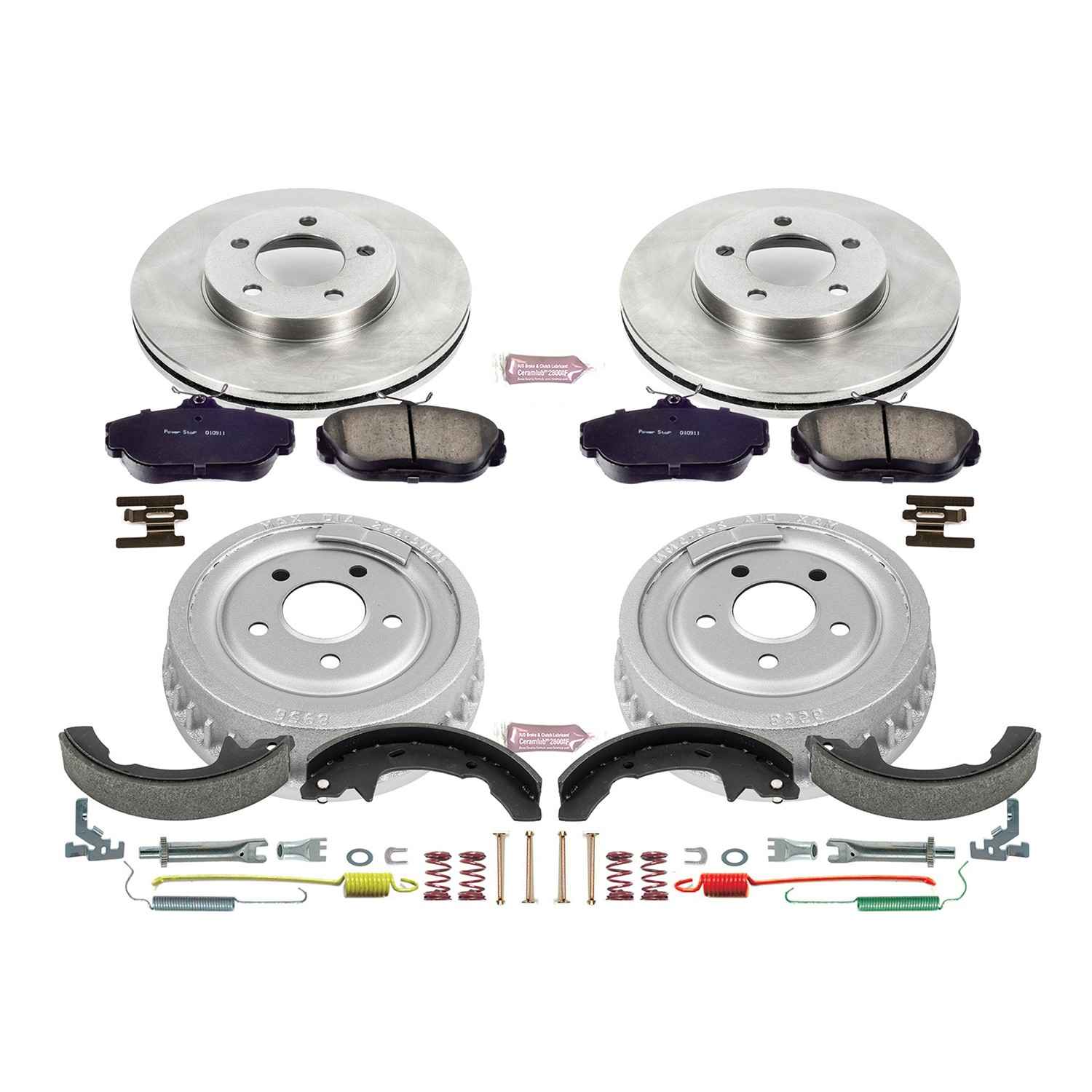 Power Stop 94-00 Ford Taurus Front & Rear Autospecialty Brake Kit