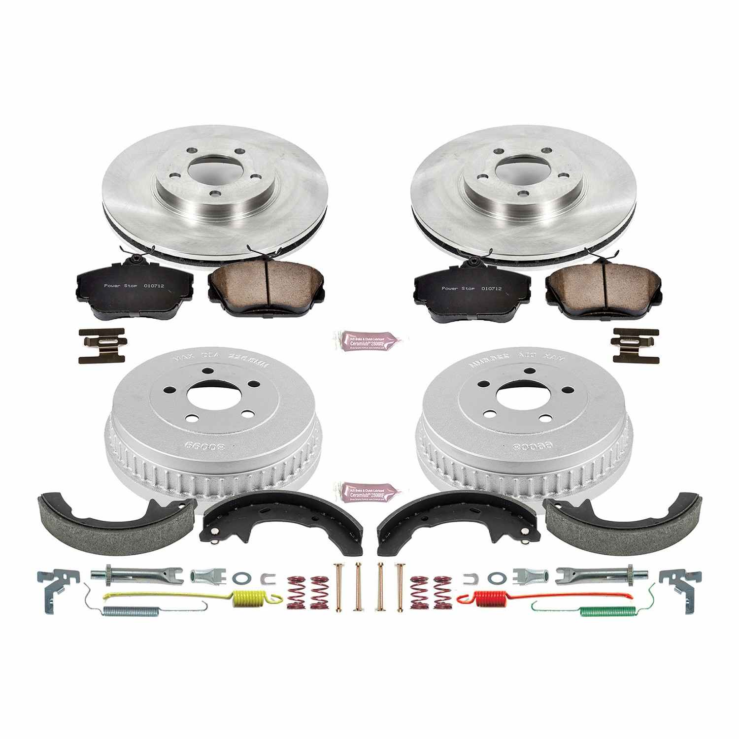 Power Stop 01-07 Ford Taurus Front & Rear Autospecialty Brake Kit