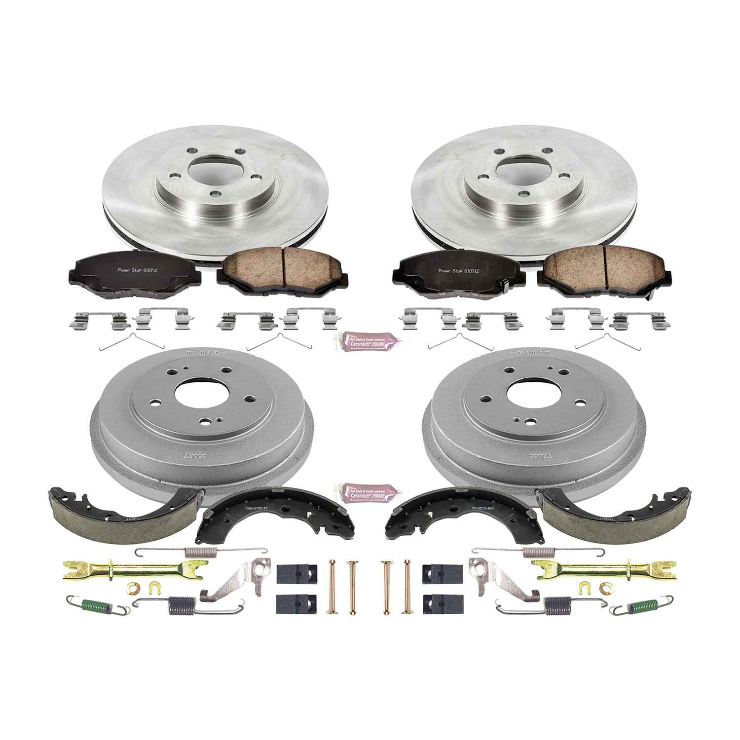 Power Stop 03-07 Honda Accord Coupe Front & Rear Autospecialty Brake Kit