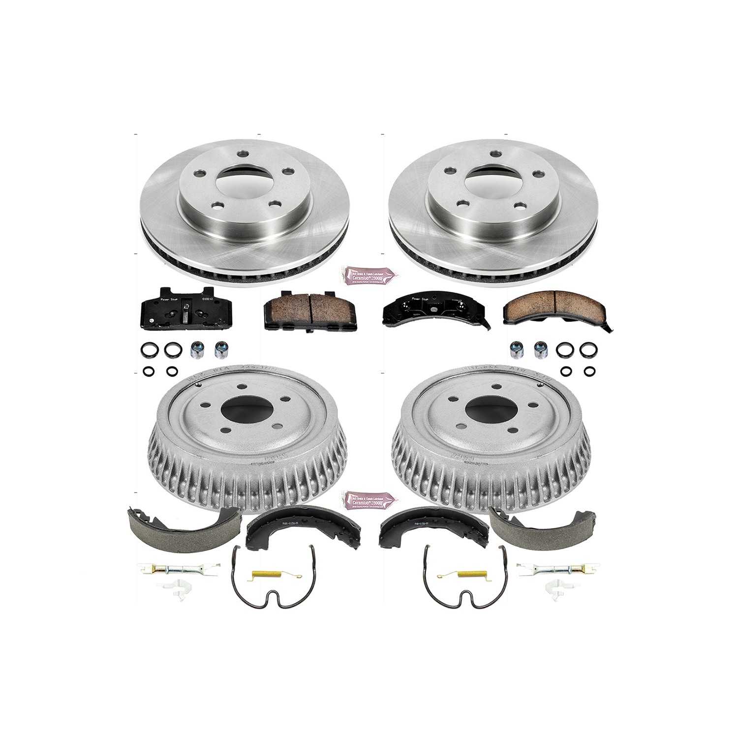Power Stop 93-96 Buick Century Front & Rear Autospecialty Brake Kit