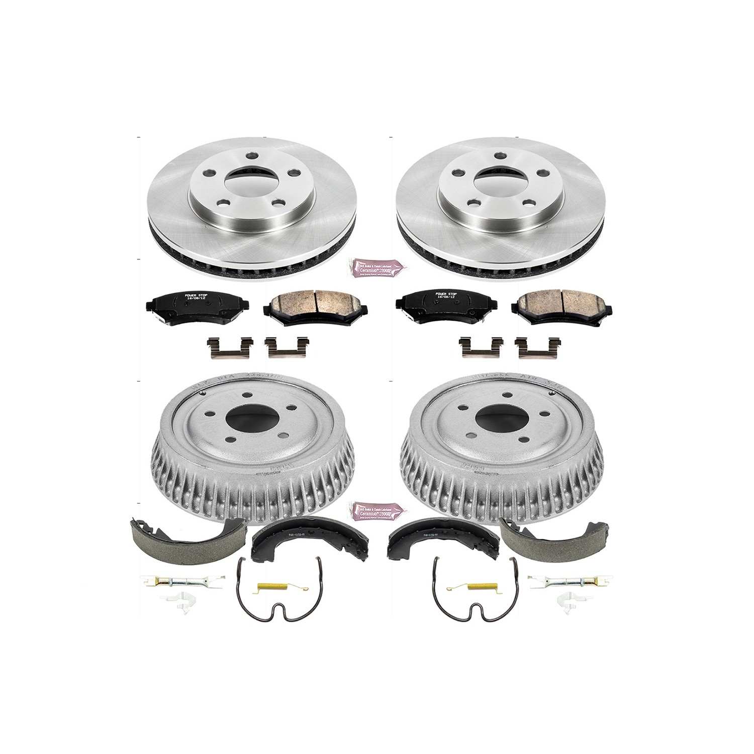 Power Stop 97-01 Buick Century Front & Rear Autospecialty Brake Kit