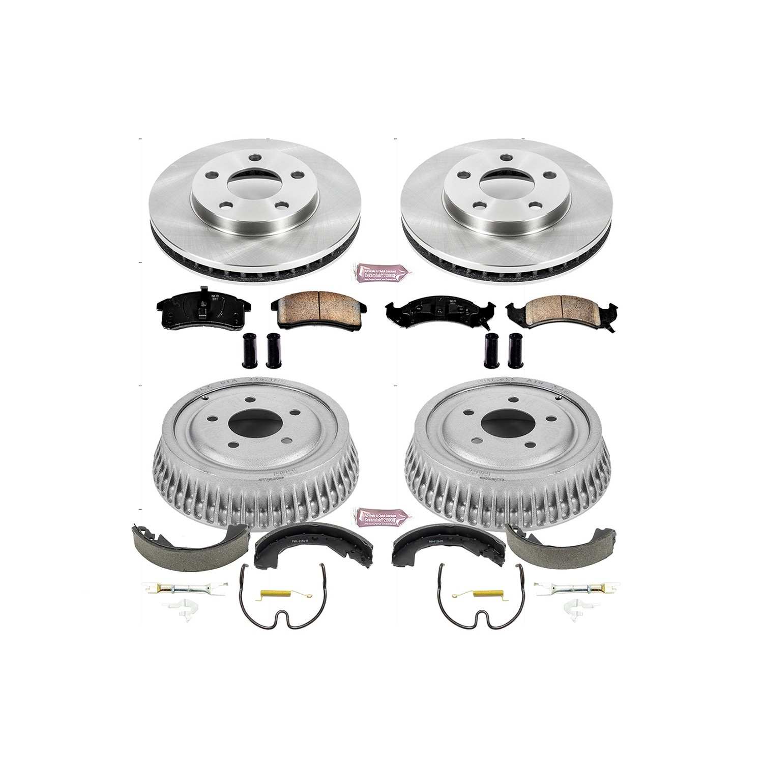 Power Stop 92-93 Buick LeSabre Front & Rear Autospecialty Brake Kit