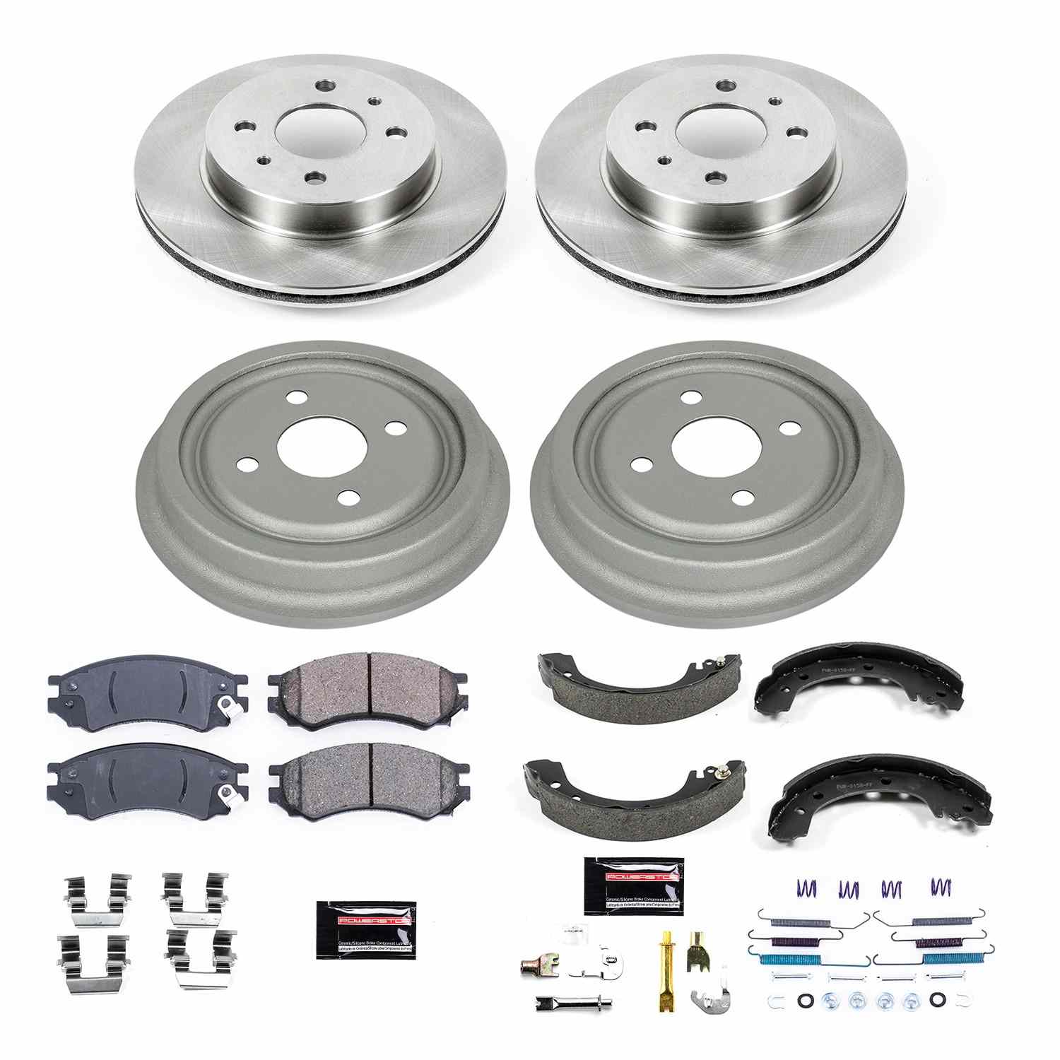 Power Stop 91-02 Saturn S-Series Front & Rear Autospecialty Brake Kit