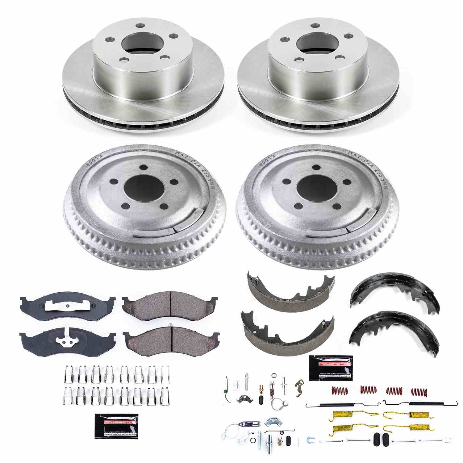 Power Stop 92-99 Jeep Cherokee Front & Rear Autospecialty Brake Kit
