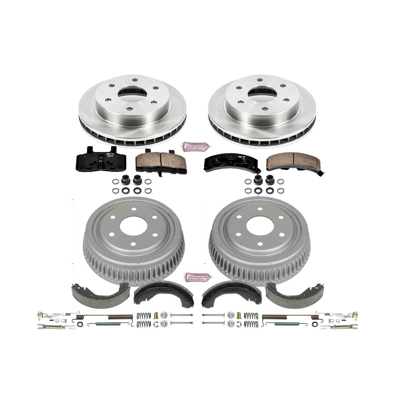 Power Stop 88-91 Chevrolet K1500 Front & Rear Autospecialty Brake Kit