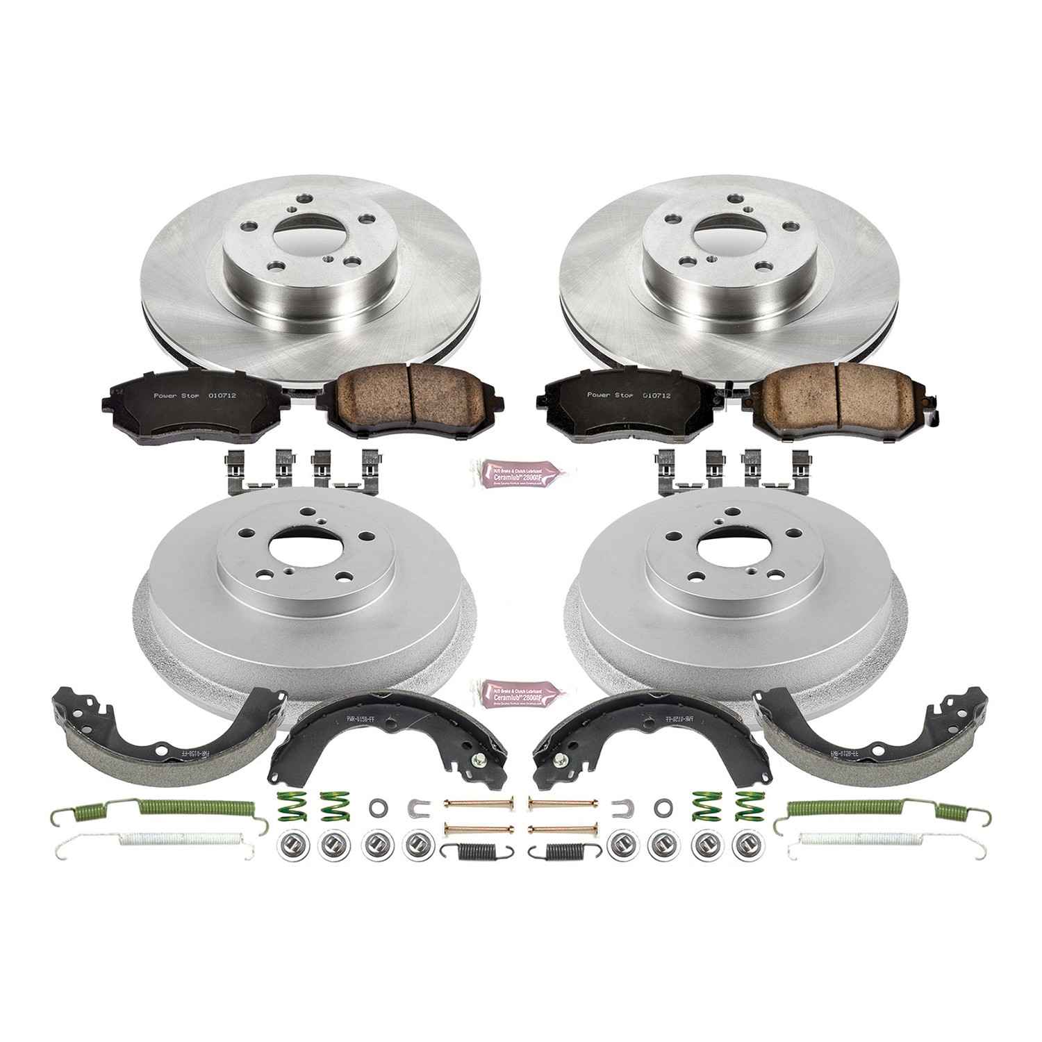 Power Stop 2002 Subaru Impreza Outback Front & Rear Autospecialty Brake Kit