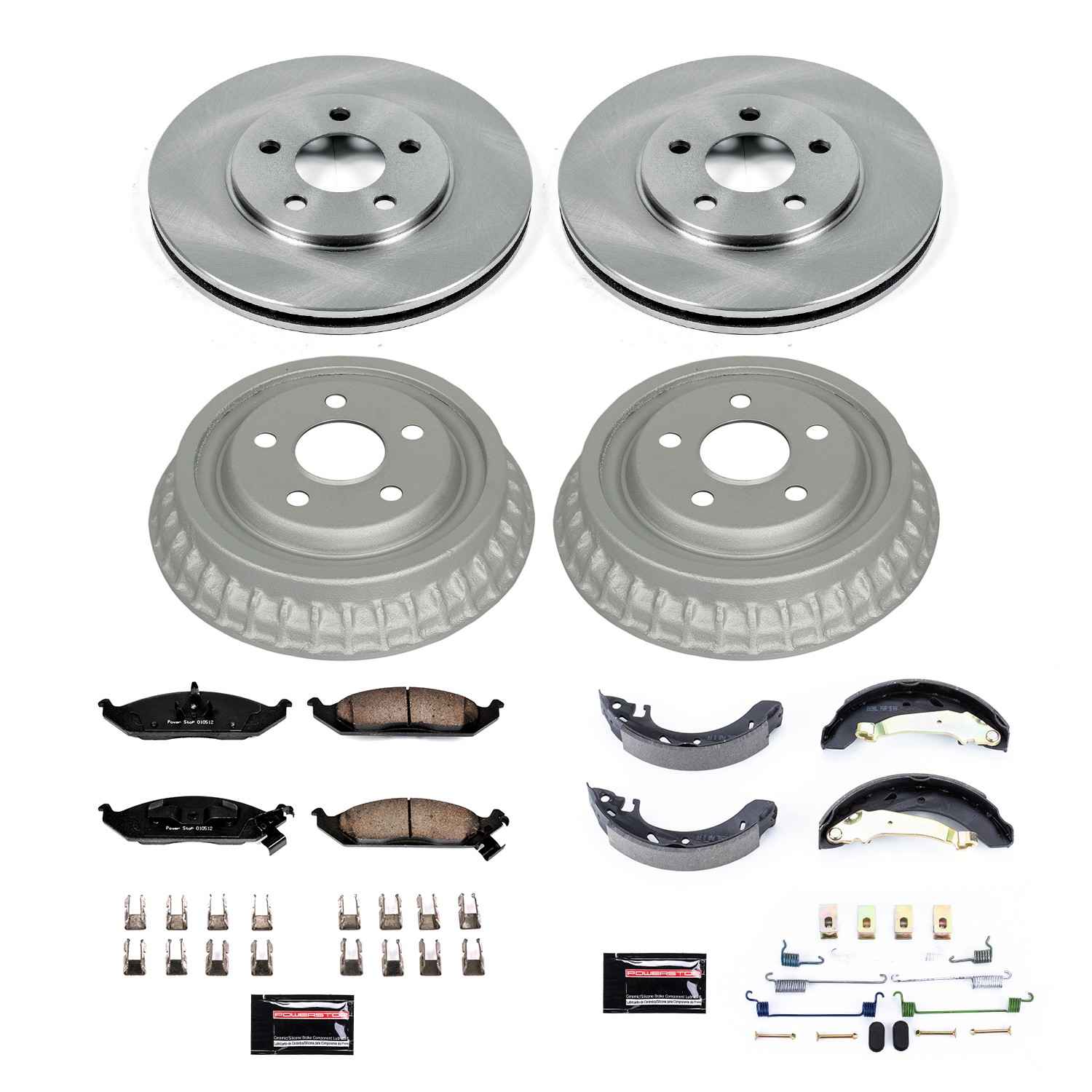 Power Stop 95-96 Chrysler Cirrus Front & Rear Autospecialty Brake Kit
