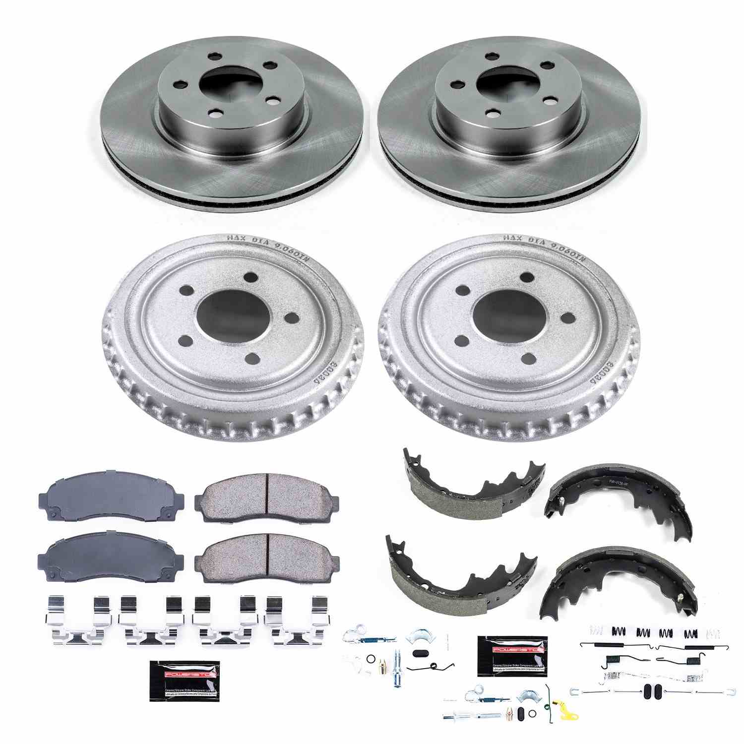 Power Stop 03-09 Ford Ranger 4WD Front & Rear Autospecialty Brake Kit