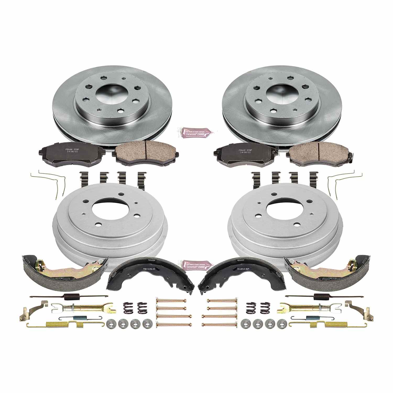 Power Stop 2006 Hyundai Elantra Front & Rear Autospecialty Brake Kit