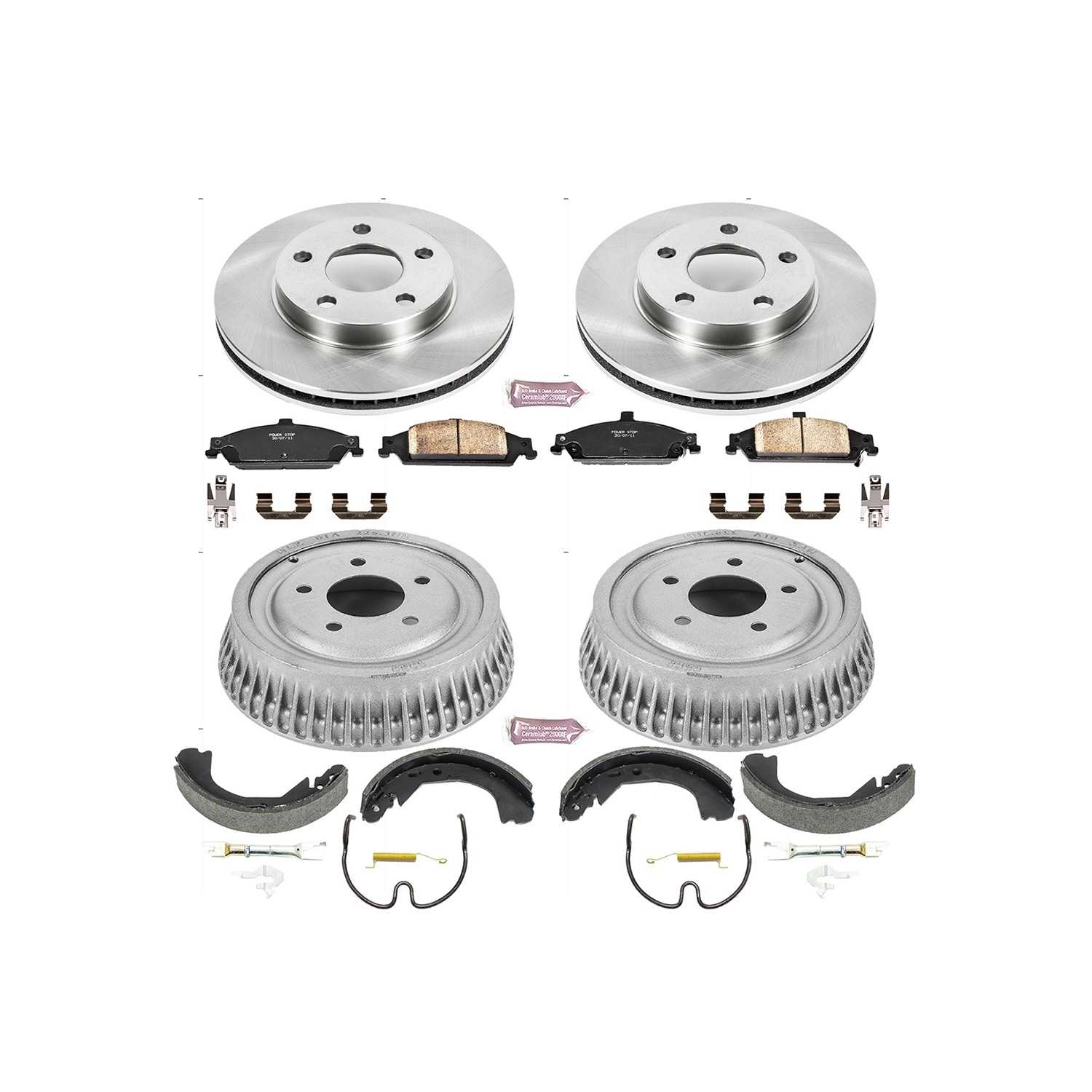 Power Stop 04-05 Chevrolet Classic Front & Rear Autospecialty Brake Kit