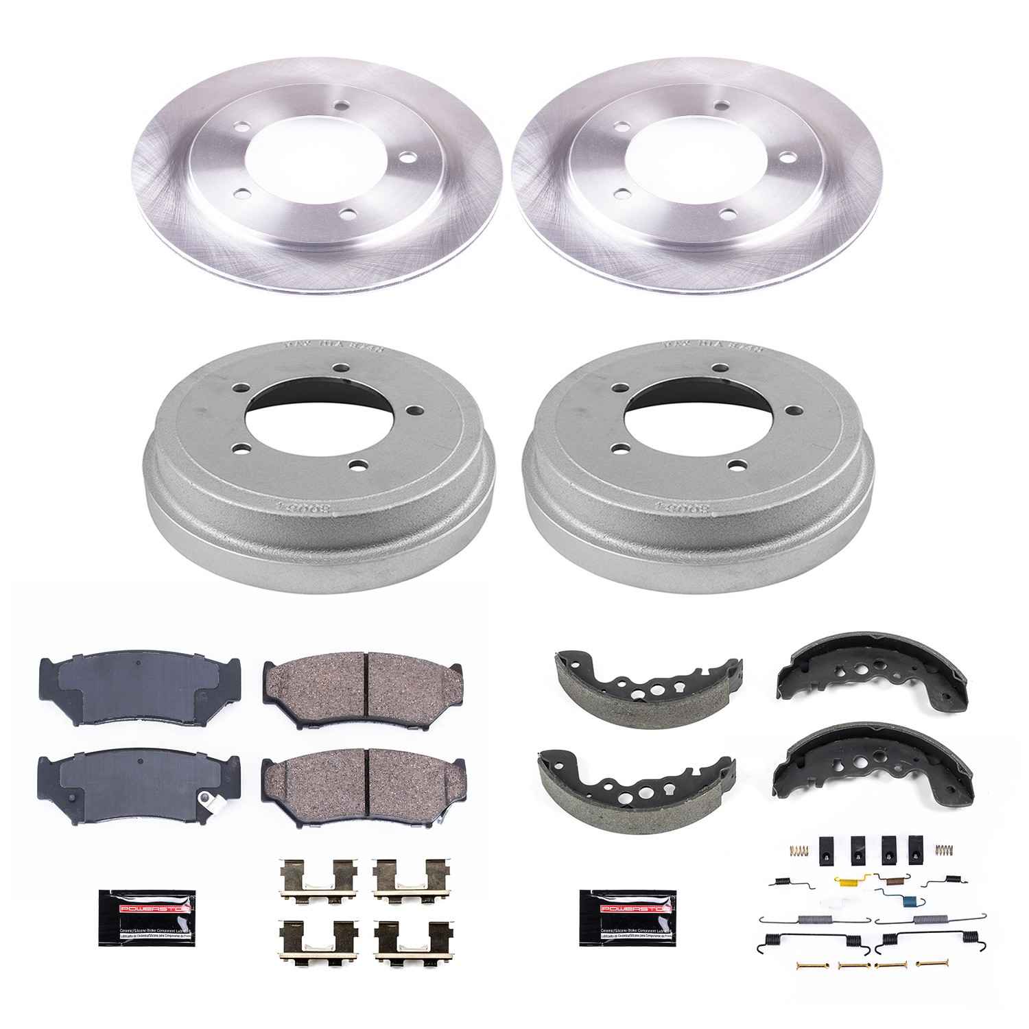 Power Stop 00-01 Chevrolet Tracker Front & Rear Autospecialty Brake Kit