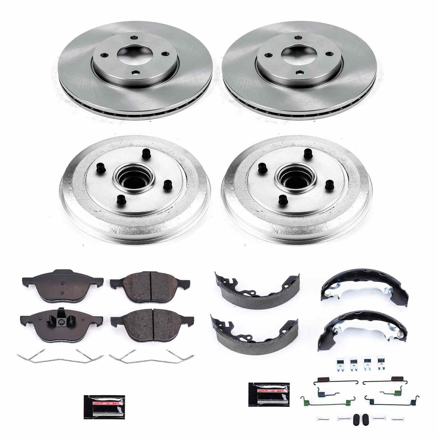 Power Stop 05-07 Ford Focus Front & Rear Autospecialty Brake Kit