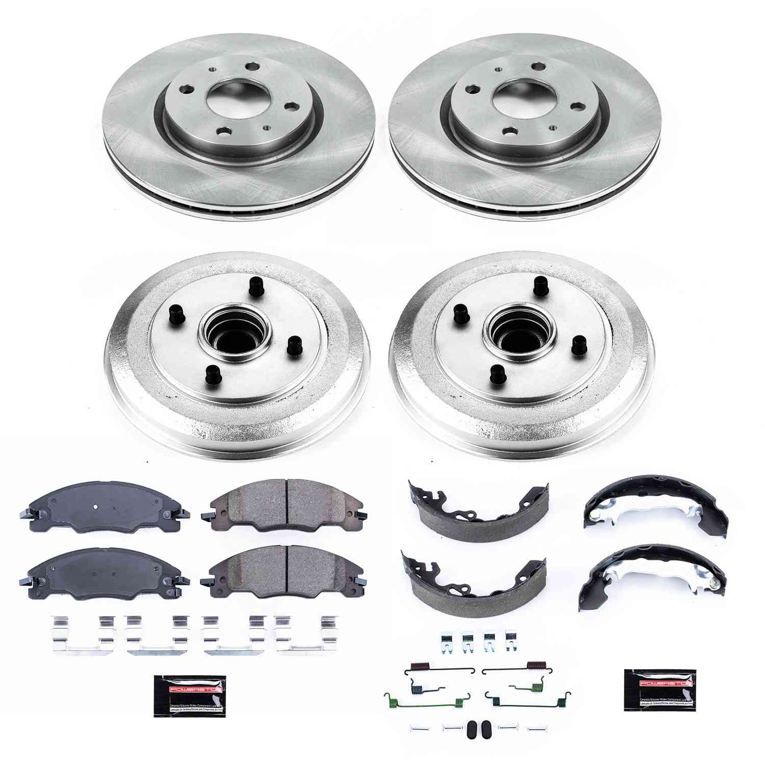 Power Stop 2008 Ford Focus Front & Rear Autospecialty Brake Kit