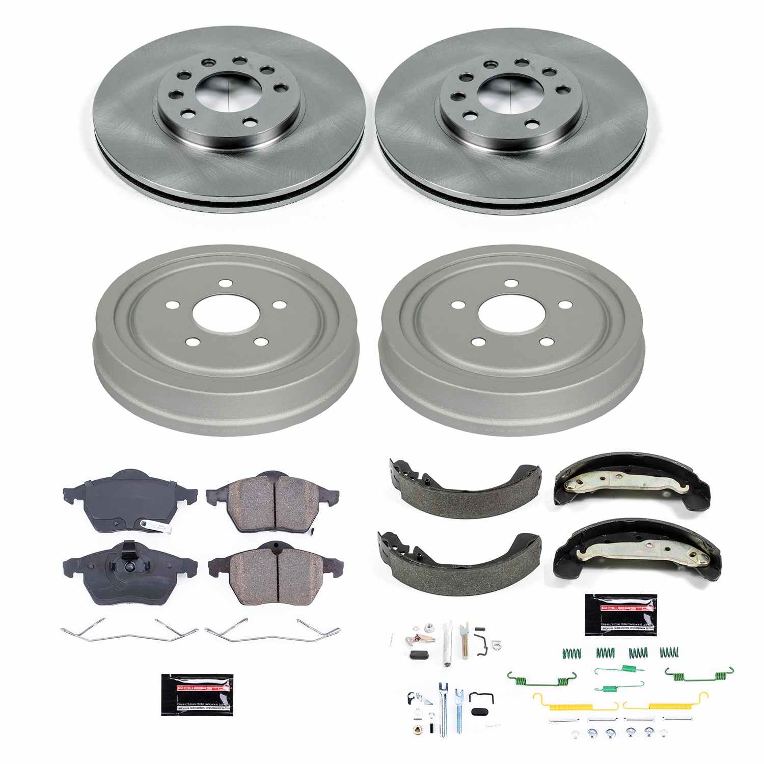 Power Stop 00-04 Saturn L-Series Front & Rear Autospecialty Brake Kit