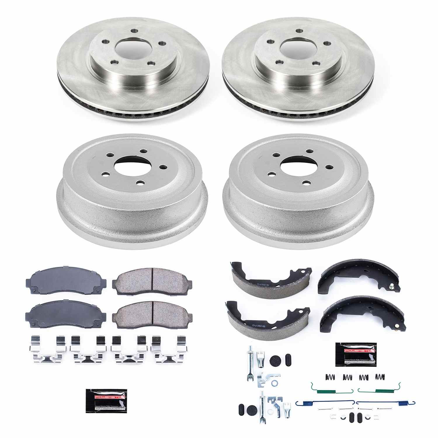 Power Stop 02-07 Saturn Vue Front & Rear Autospecialty Brake Kit