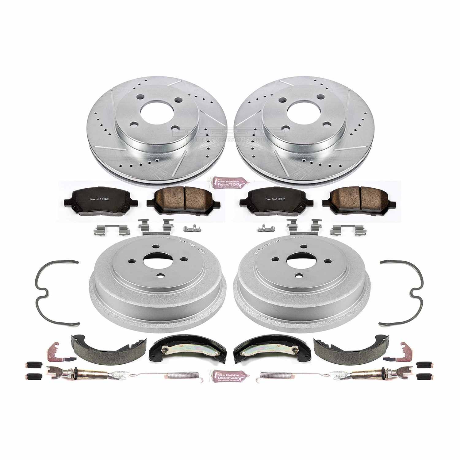 Power Stop 03-07 Saturn Ion Front & Rear Autospecialty Brake Kit