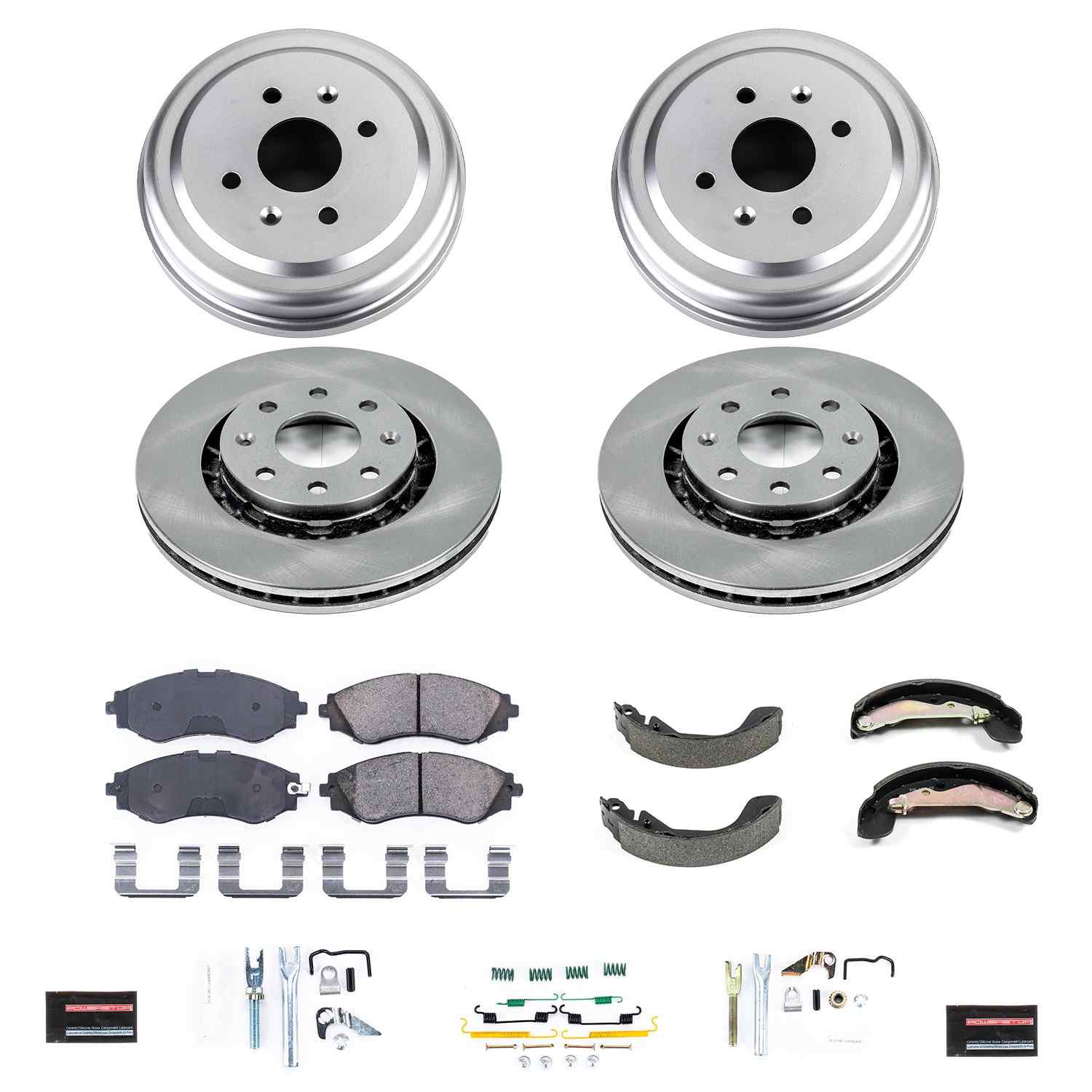 Power Stop 07-11 Chevrolet Aveo Front & Rear Autospecialty Brake Kit