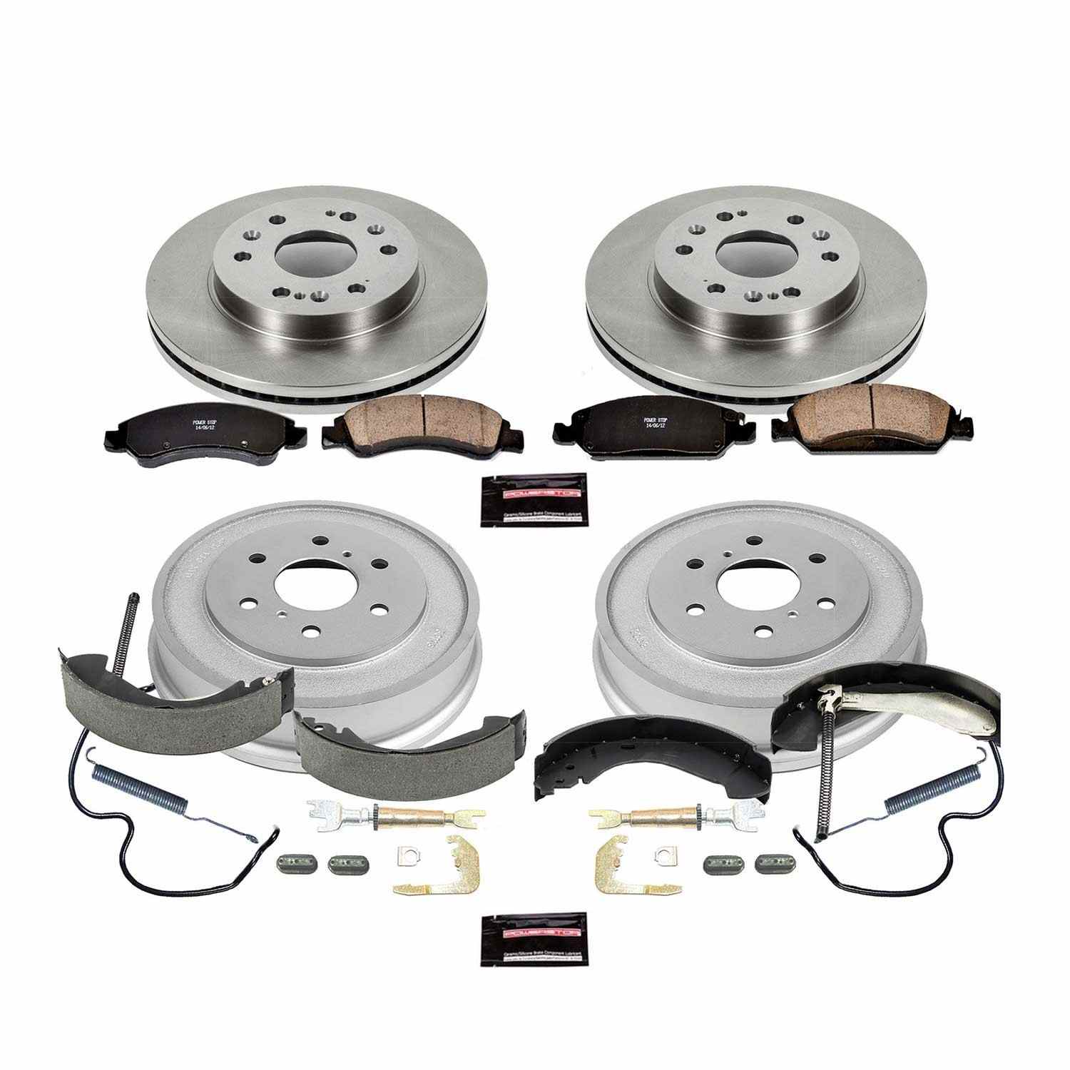 Power Stop 07-08 Chevrolet Silverado 1500 2WD Front & Rear Autospecialty Brake Kit