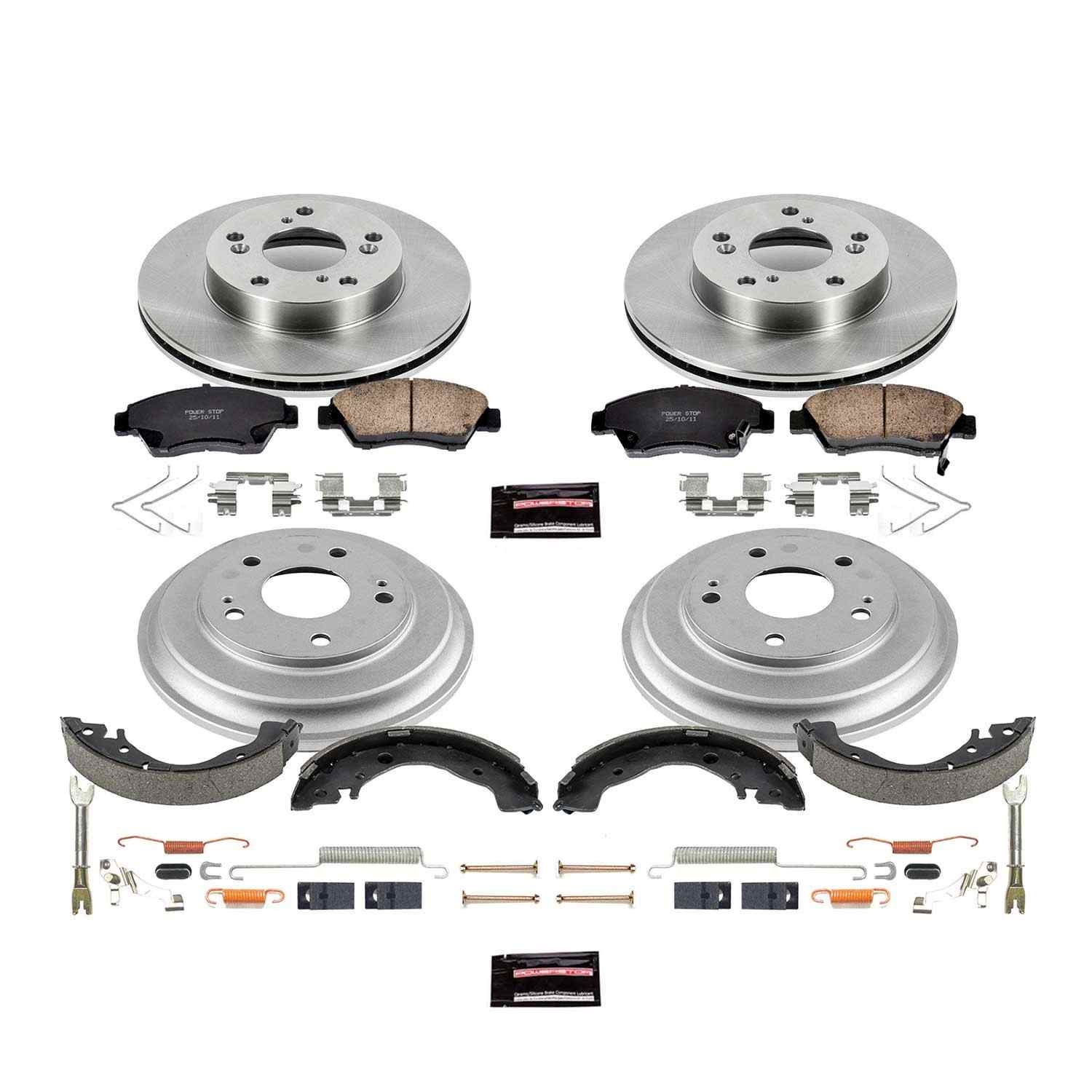 Power Stop 13-15 Honda Civic Sedan Front & Rear Autospecialty Brake Kit