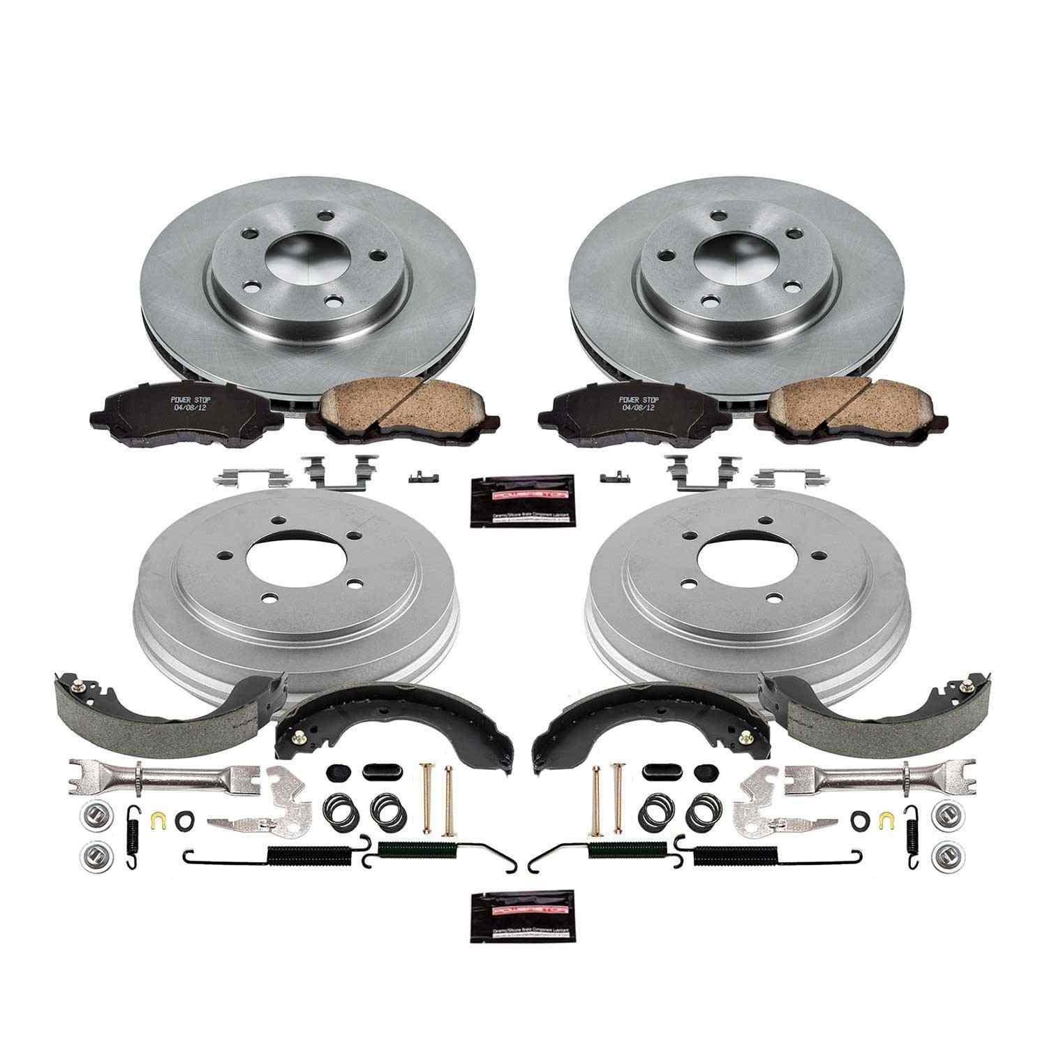Power Stop 07-12 Dodge Caliber Front & Rear Autospecialty Brake Kit