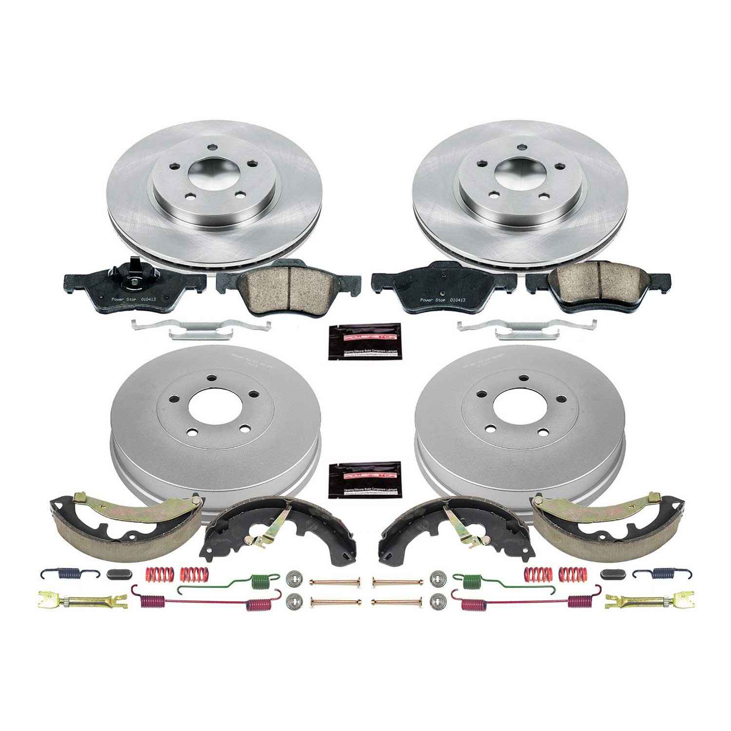 Power Stop 09-10 Ford Escape Front & Rear Autospecialty Brake Kit