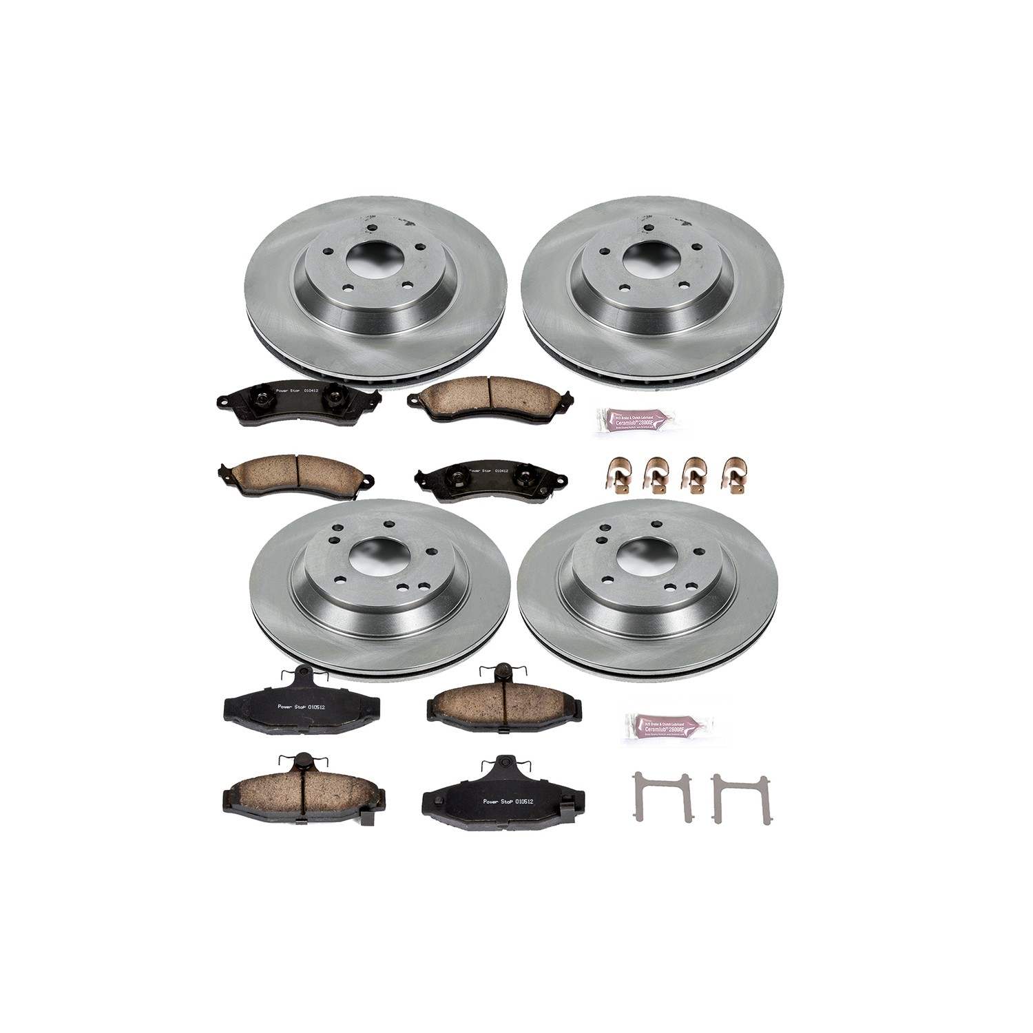 Power Stop 88-96 Chevrolet Corvette Front & Rear Autospecialty Brake Kit