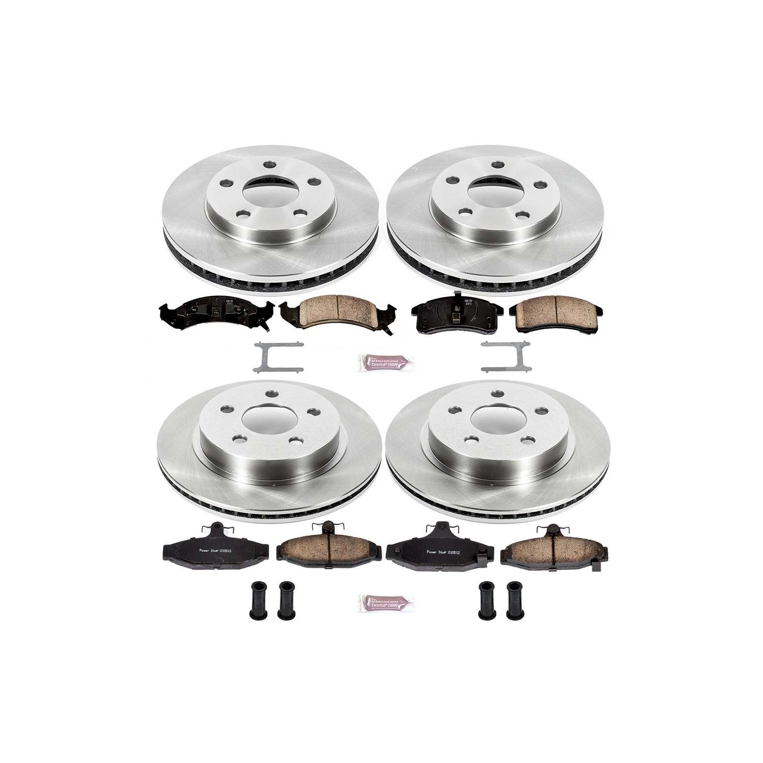 Power Stop 1993 Chevrolet Camaro Front & Rear Autospecialty Brake Kit