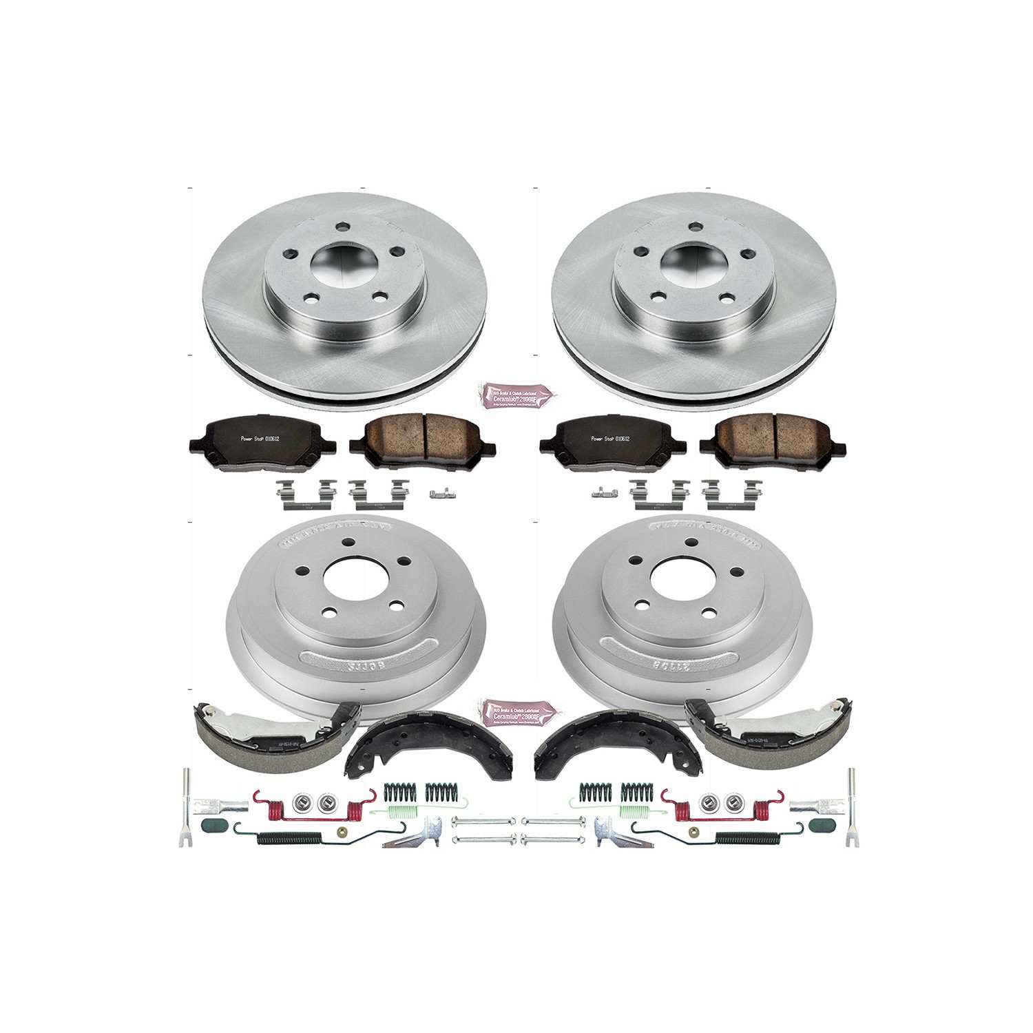 Power Stop 09-10 Pontiac G5 Front & Rear Autospecialty Brake Kit