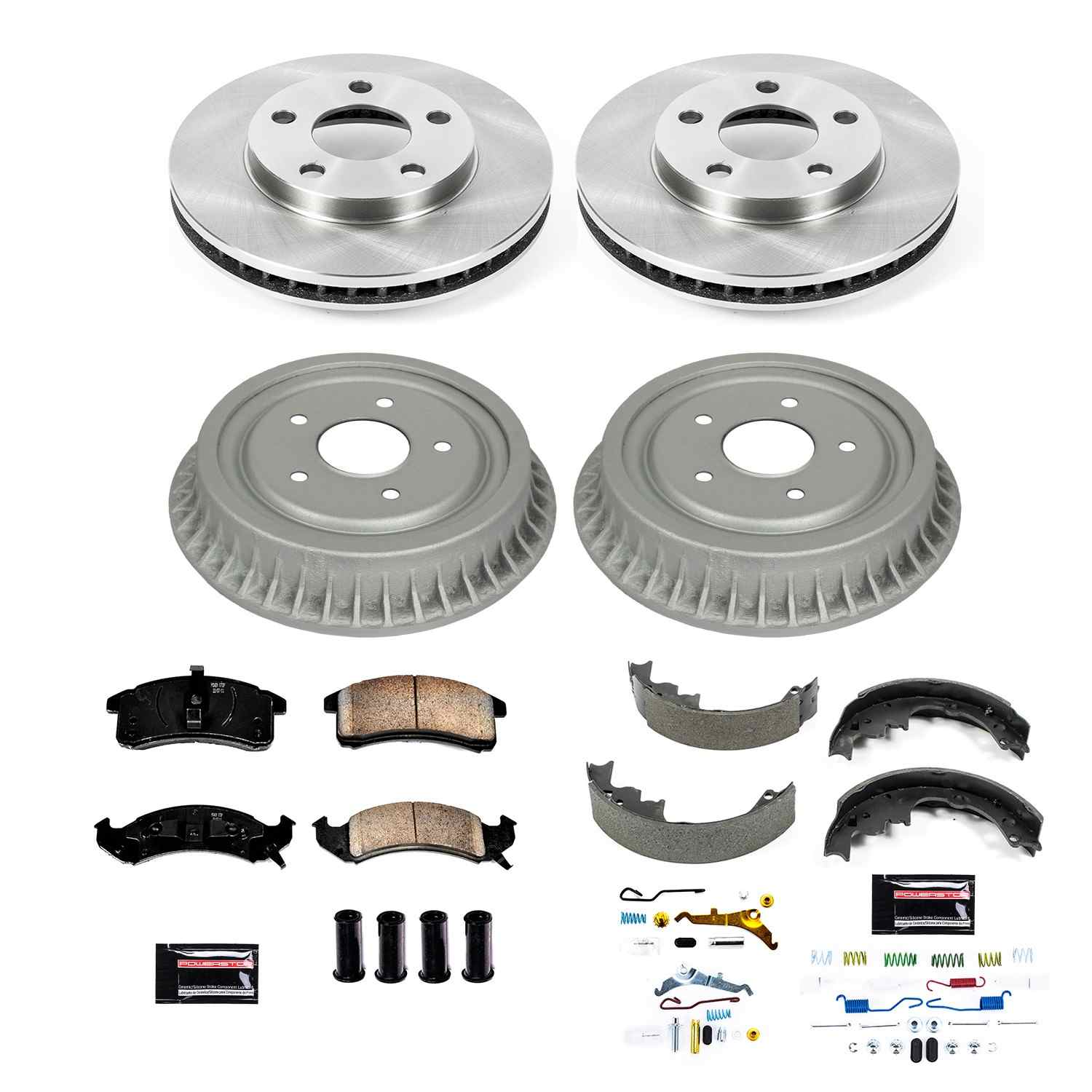 Power Stop 1993 Chevrolet Camaro Front & Rear Autospecialty Brake Kit